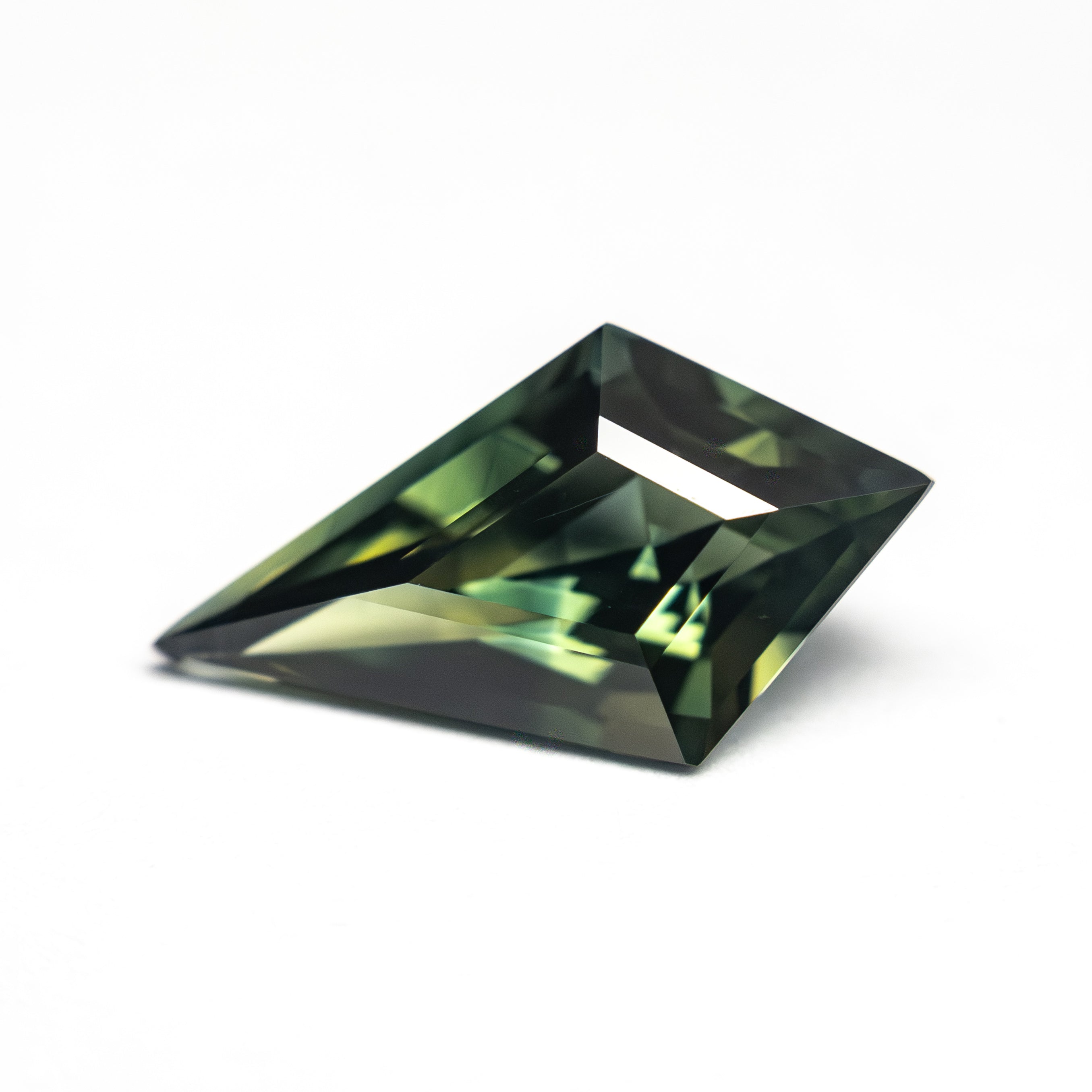 2.16ct 12.76x7.18x4.83mm Kite Step Cut Sapphire 27140-01-Staghead Designs