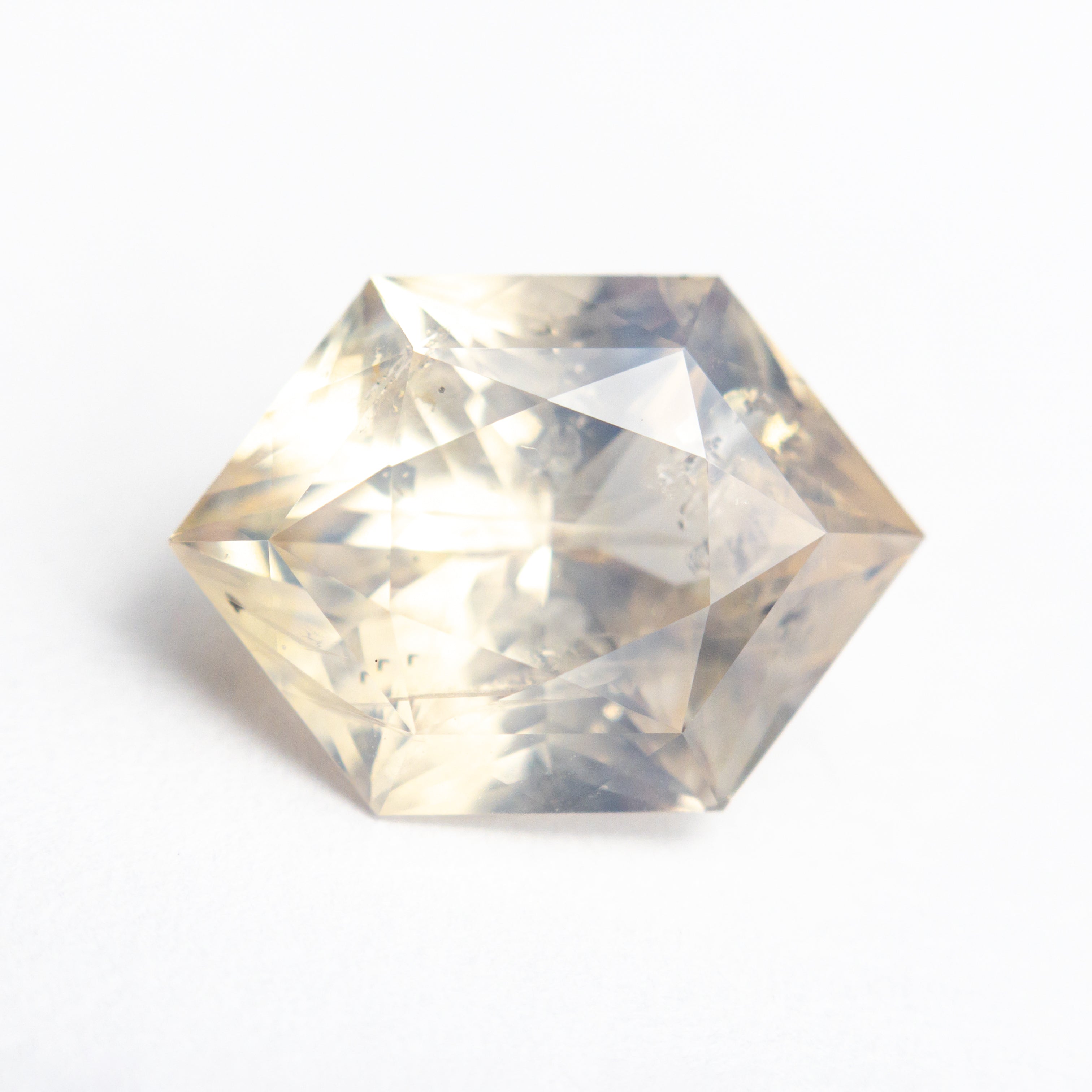5.75ct 13.23x9.37x6.57mm Hexagon Brilliant Sapphire 27179-01-Staghead Designs