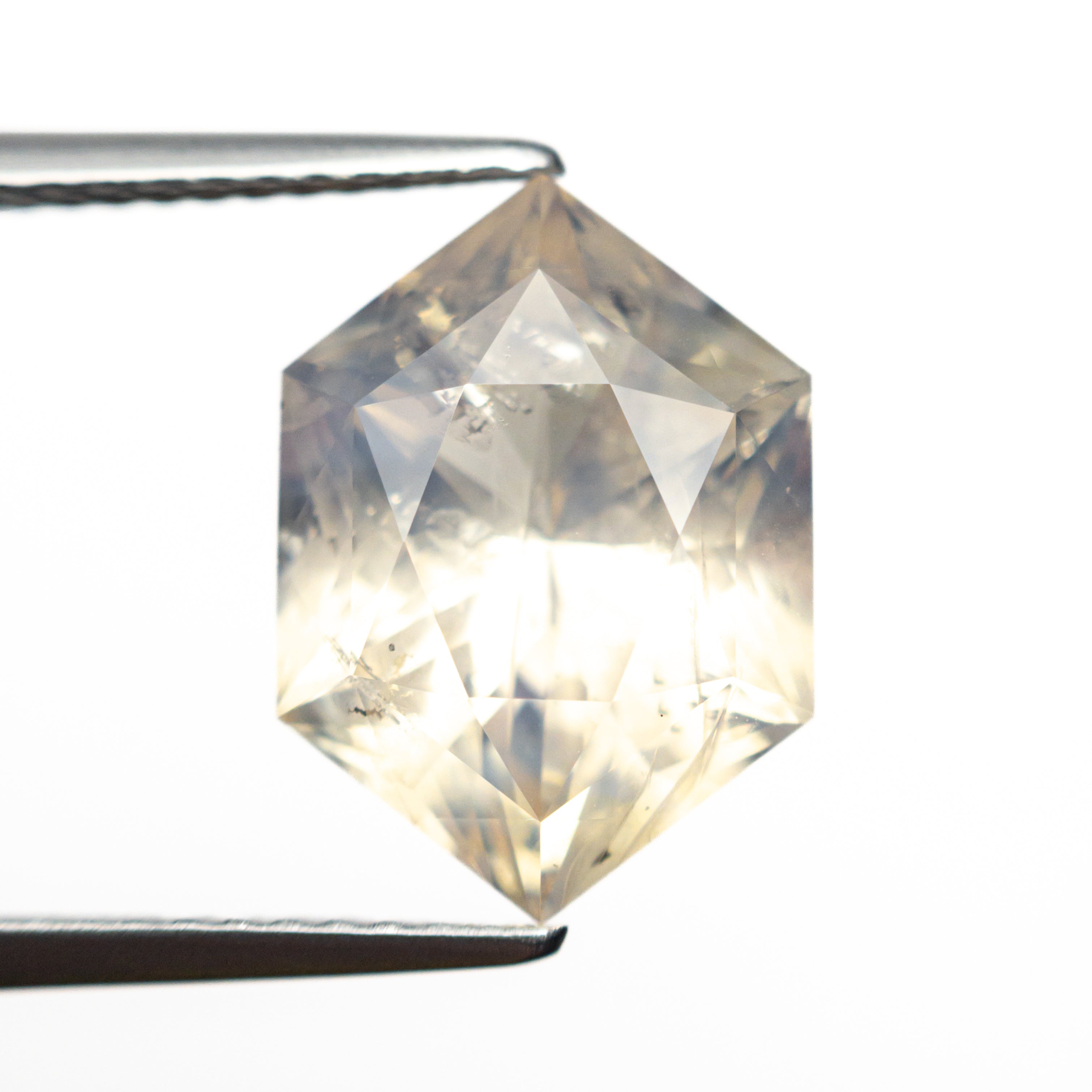5.75ct 13.23x9.37x6.57mm Hexagon Brilliant Sapphire 27179-01-Staghead Designs