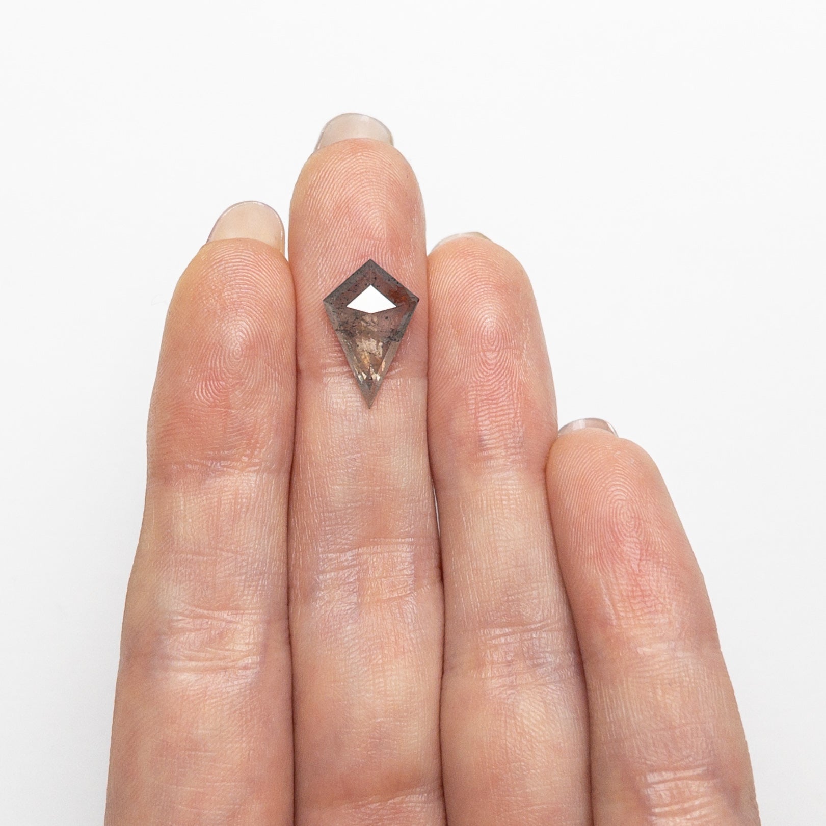 2.13ct 14.33x9.26x2.82mm Kite Rosecut 27224-01-Staghead Designs