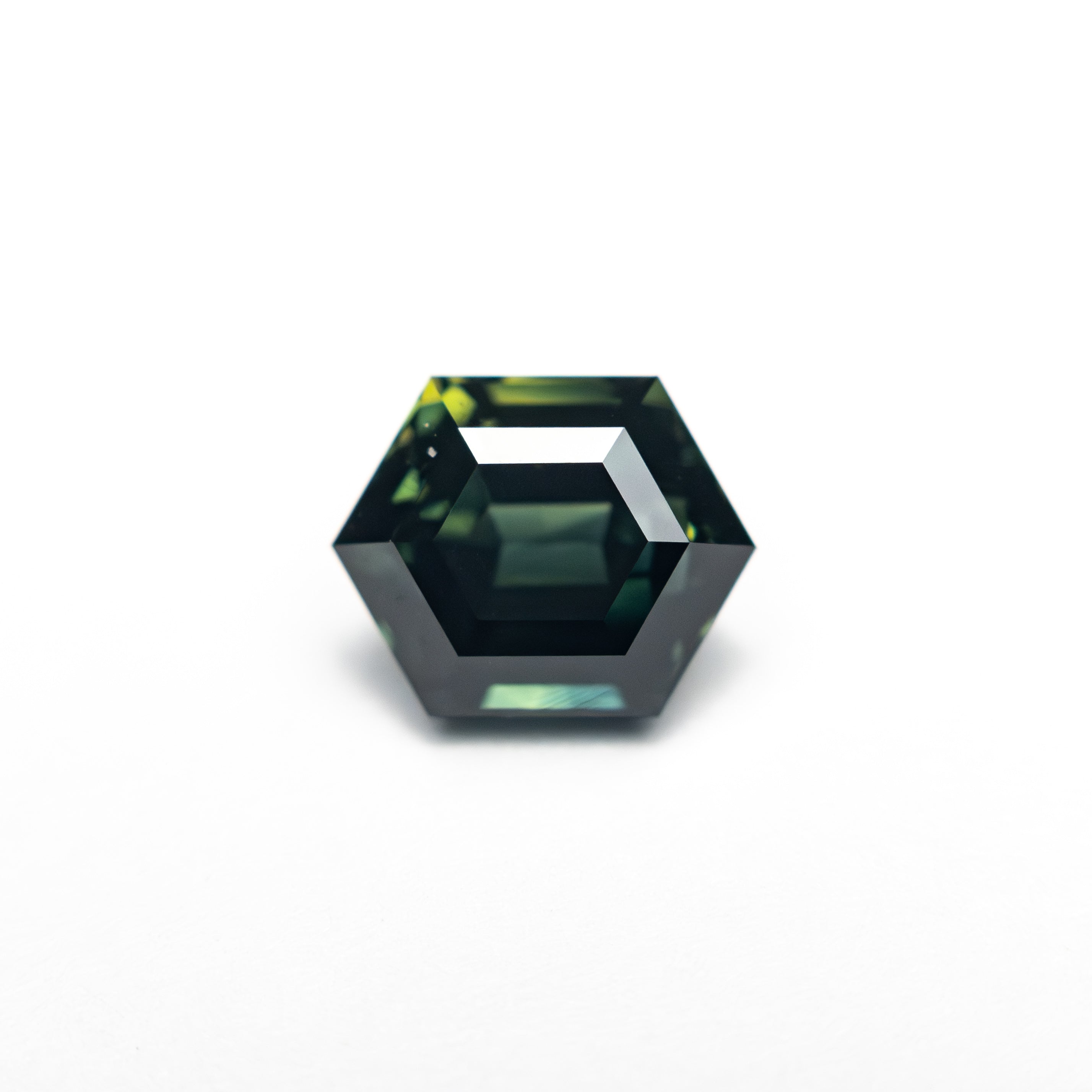 1.59ct 7.10x5.80x4.61mm Hexagon Step Cut Sapphire 27322-02-Staghead Designs