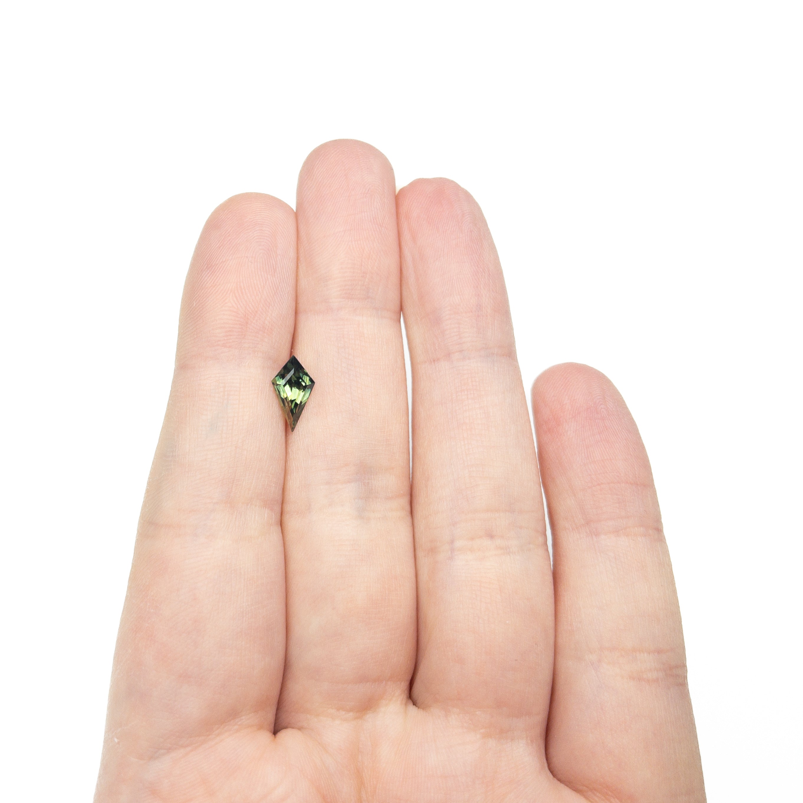 1.14ct 9.93x5.33x4.04mm Kite Step Cut Sapphire 27326-01-Staghead Designs