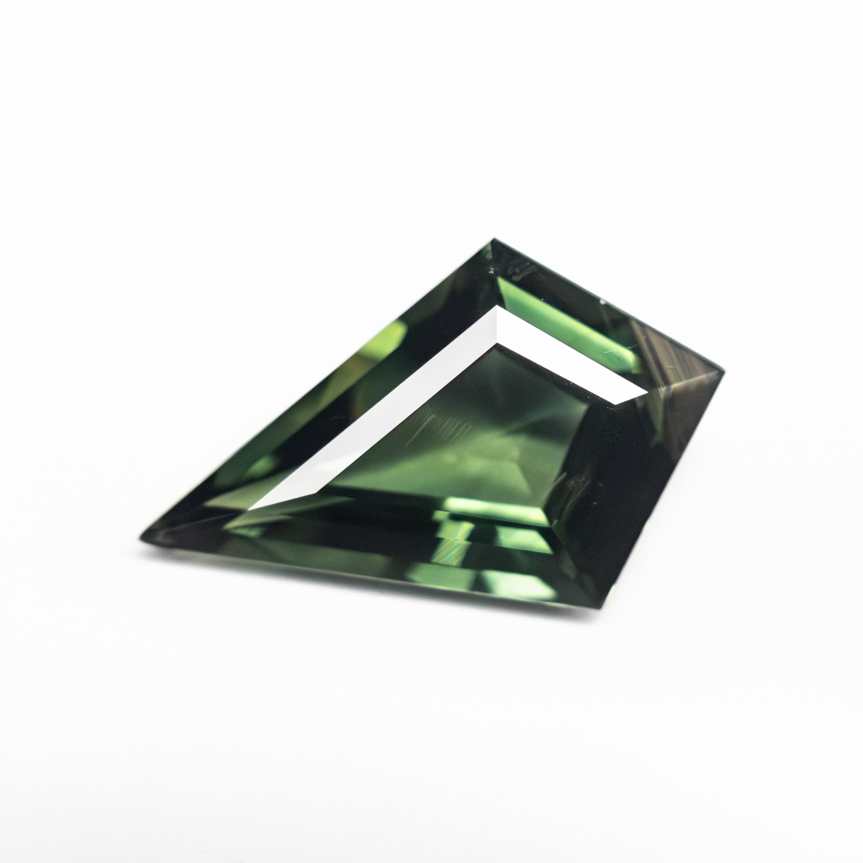 2.03ct 12.61x8.03x3.81mm Kite Step Cut Sapphire 27328-01-Staghead Designs