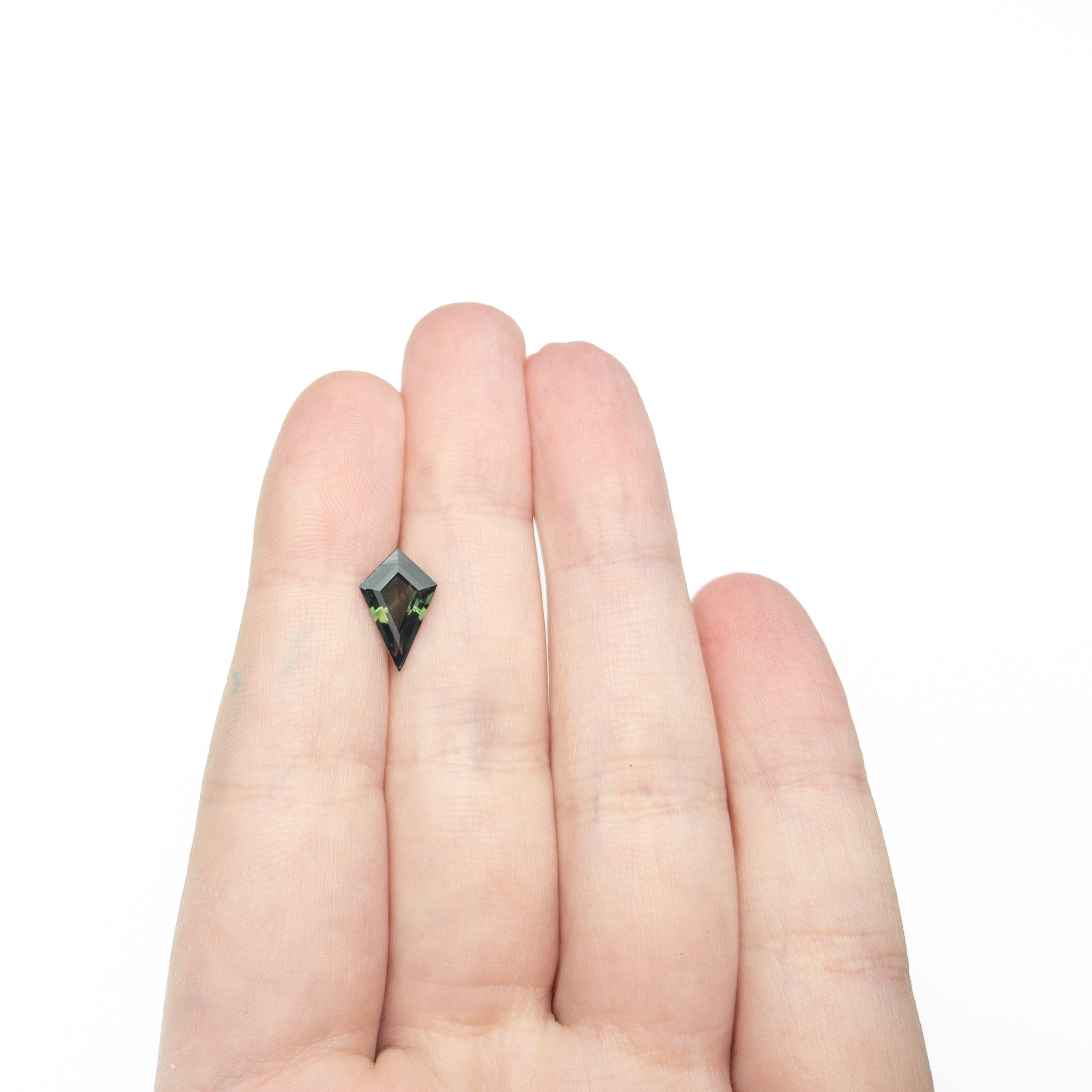 2.03ct 12.61x8.03x3.81mm Kite Step Cut Sapphire 27328-01-Staghead Designs
