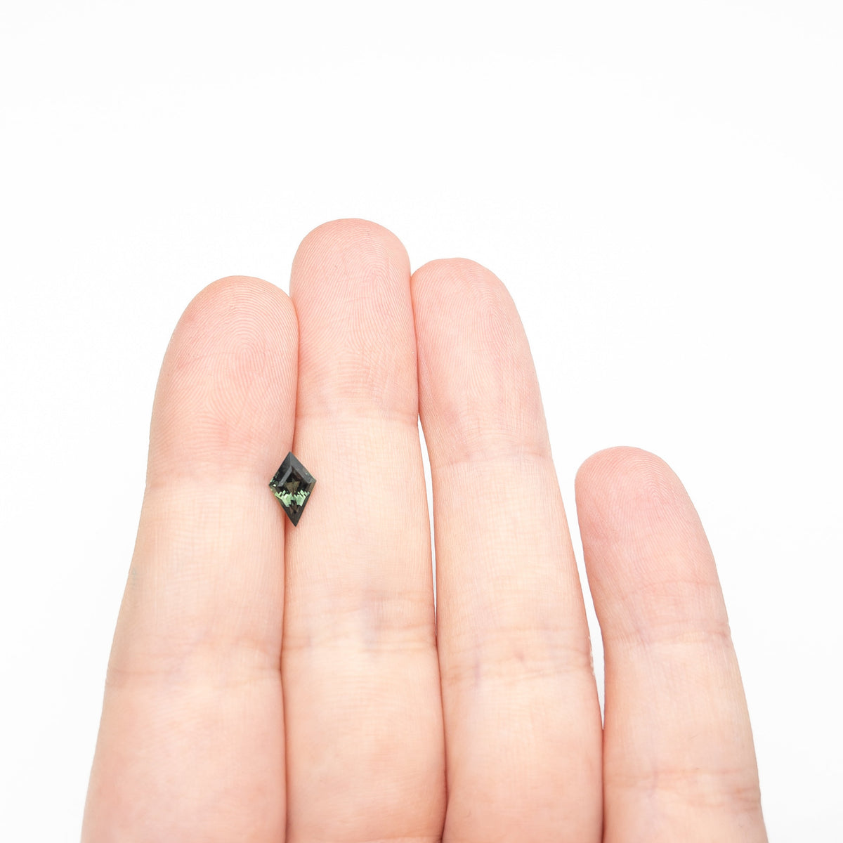 0.70ct 8.41x5.25x3.13mm Kite Step Cut Sapphire 27336-18-Staghead Designs