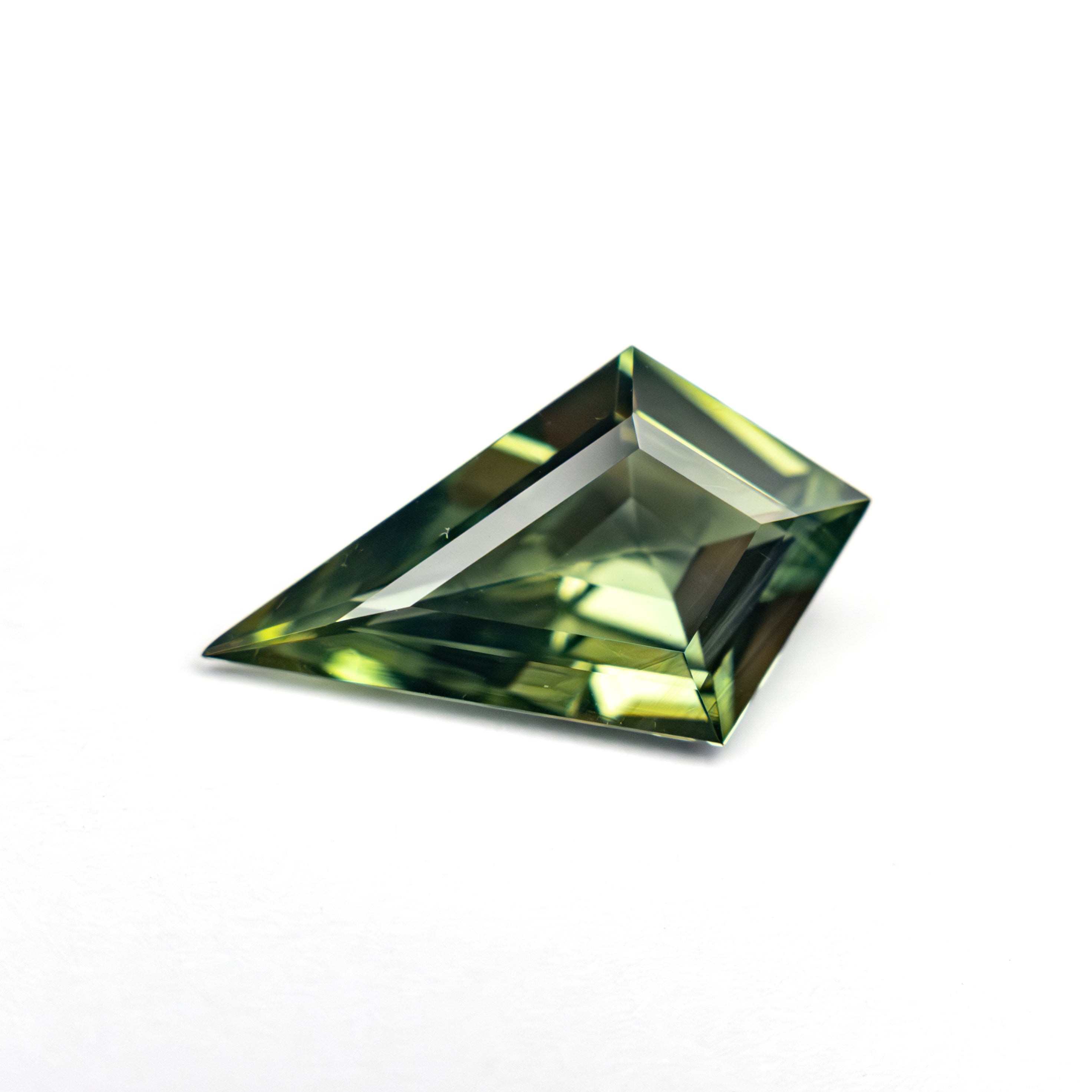 1.28ct 11.65x6.97x3.20mm Kite Step Cut Sapphire 27350-03-Staghead Designs