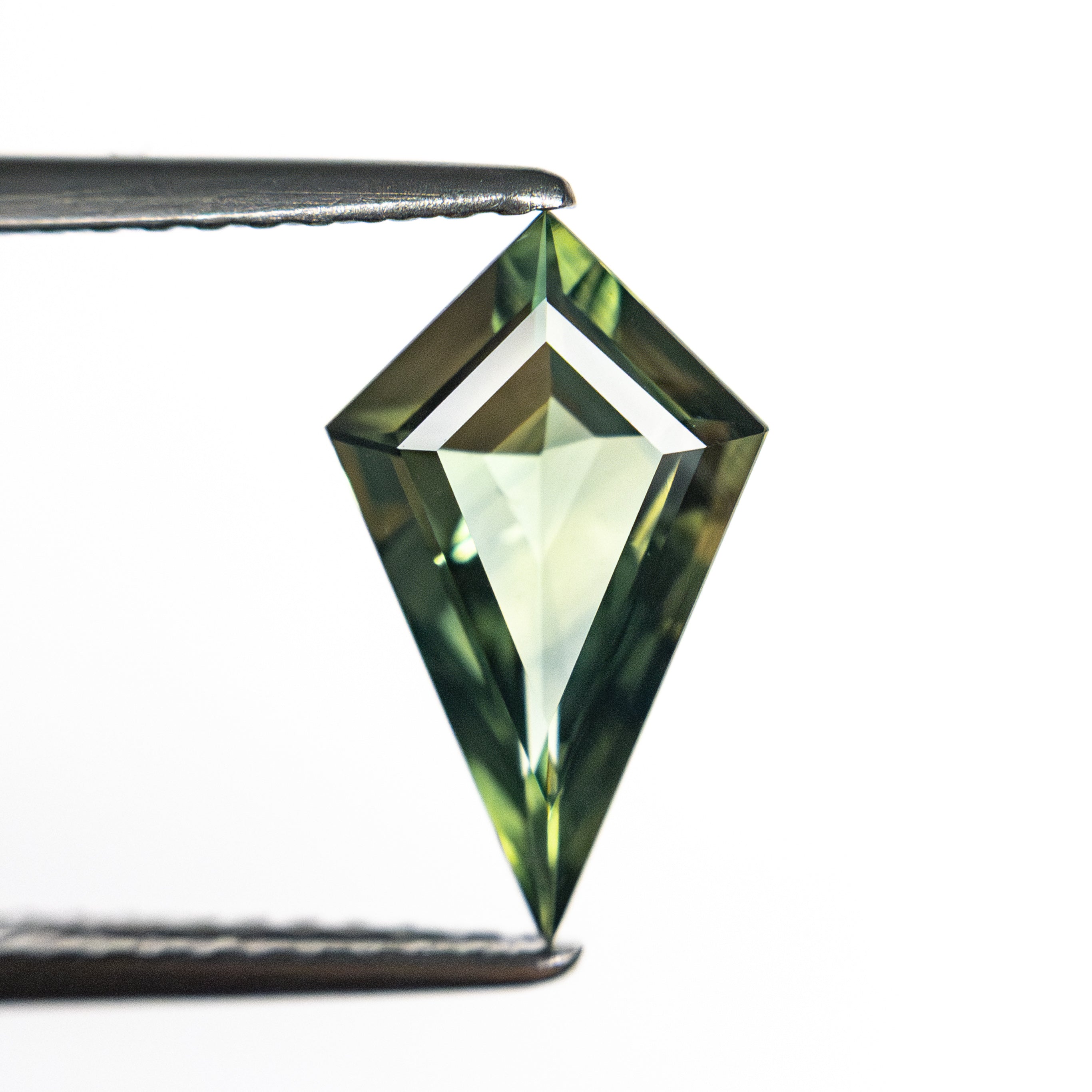 1.28ct 11.65x6.97x3.20mm Kite Step Cut Sapphire 27350-03-Staghead Designs