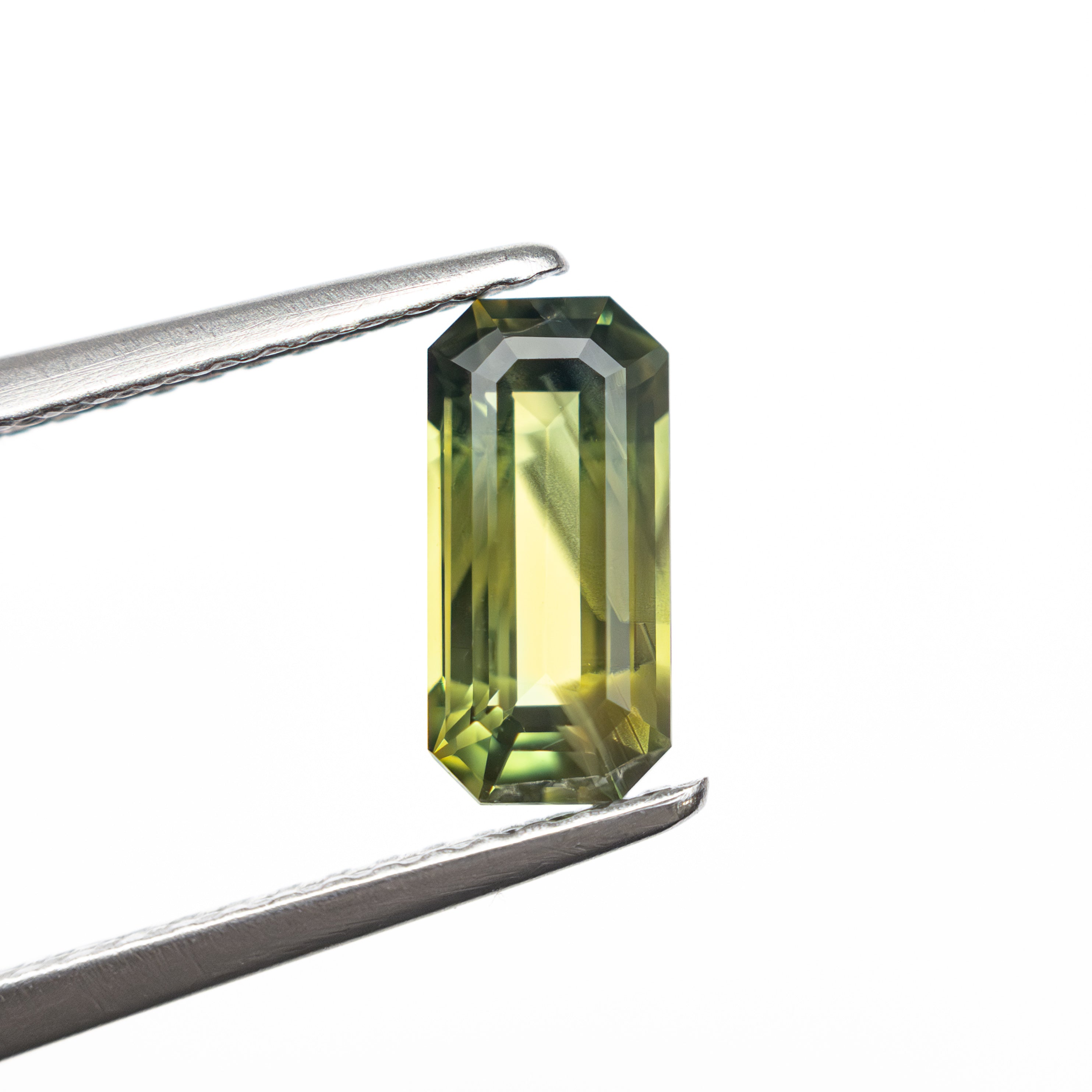 1.20ct 8.69x4.15x3.05mm Cut Corner Rectangle Step Cut Sapphire 27353-01-Staghead Designs