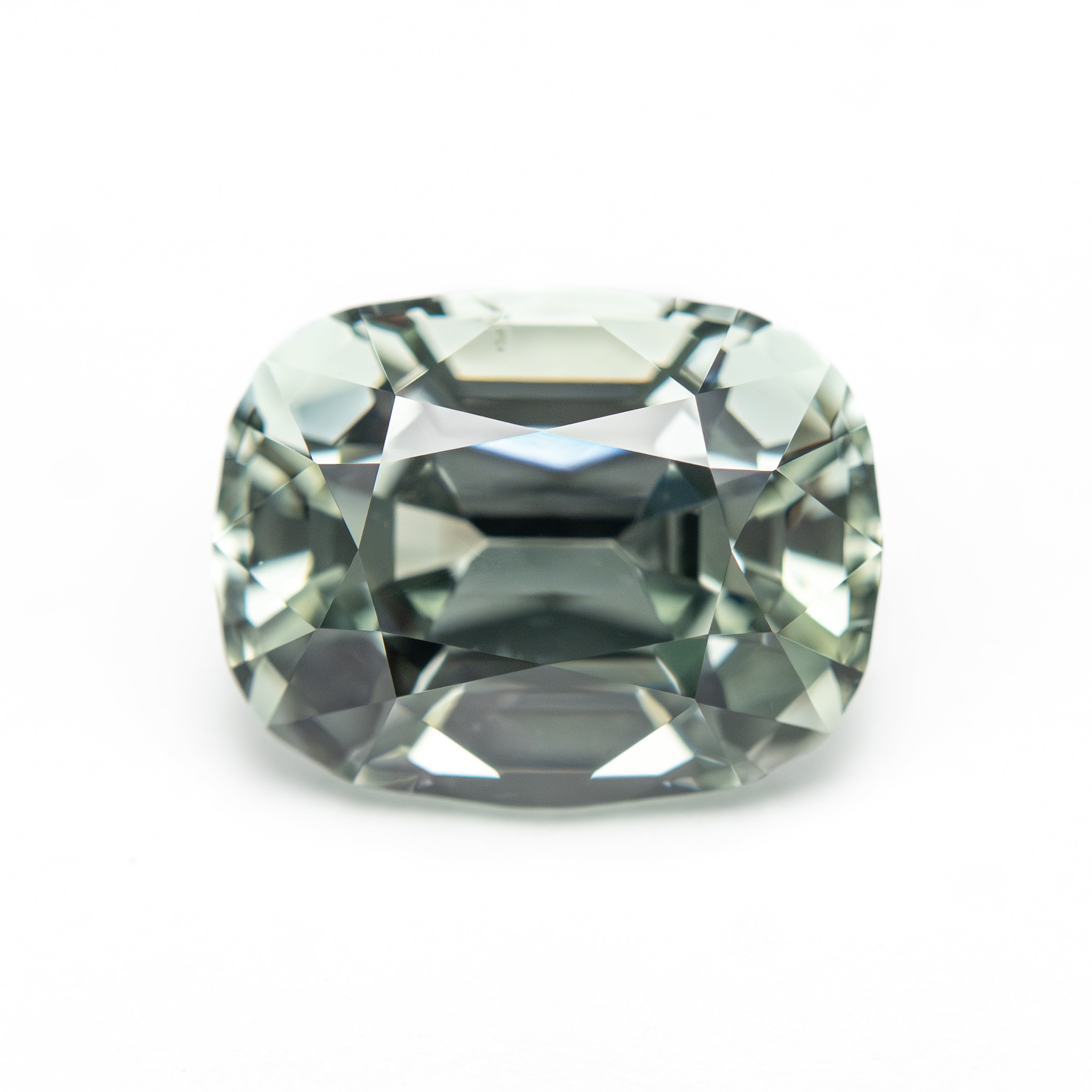 4.28ct 10.20x7.95x6.05mm AGL Cushion Brilliant Sapphire 27415-01-Staghead Designs