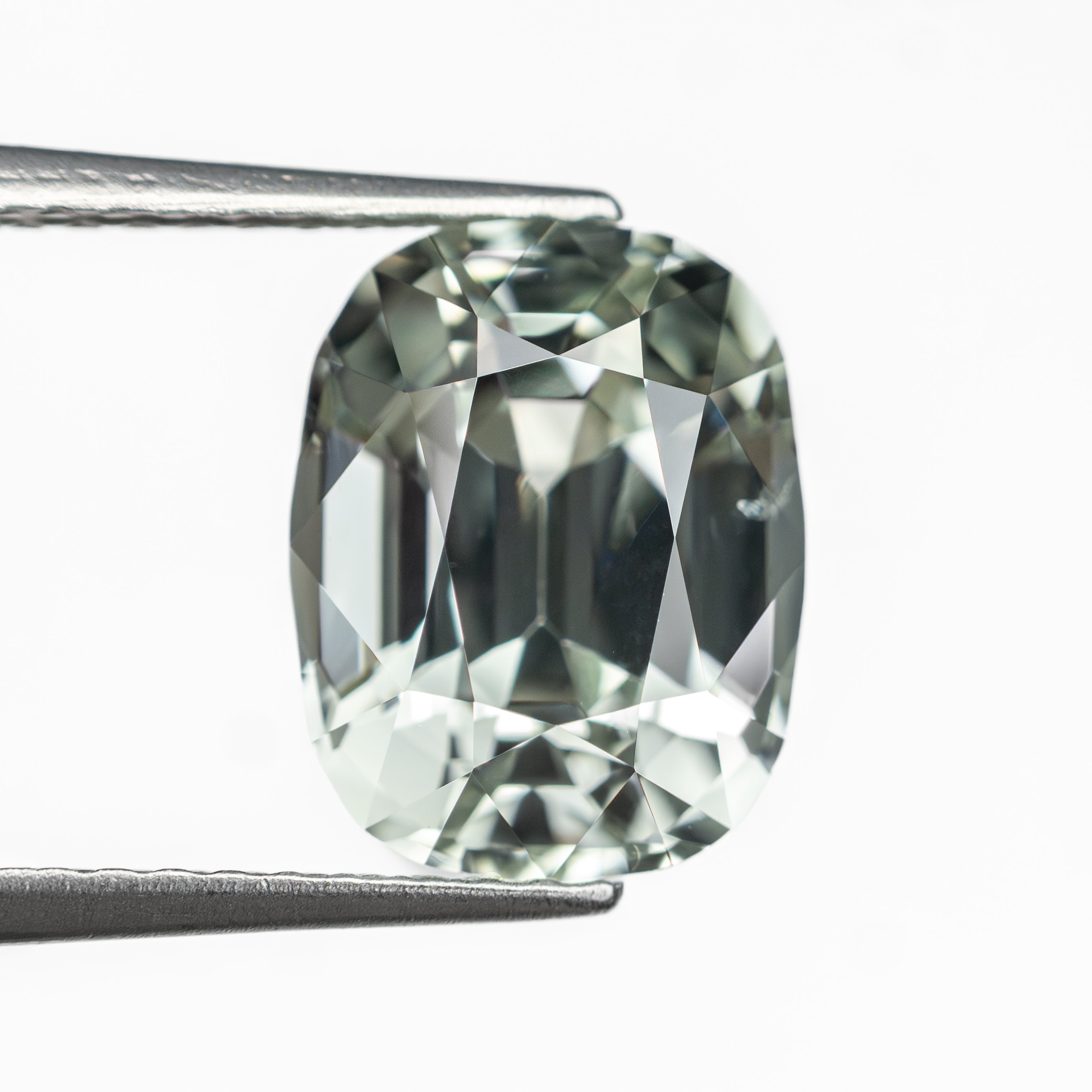 4.28ct 10.20x7.95x6.05mm AGL Cushion Brilliant Sapphire 27415-01-Staghead Designs