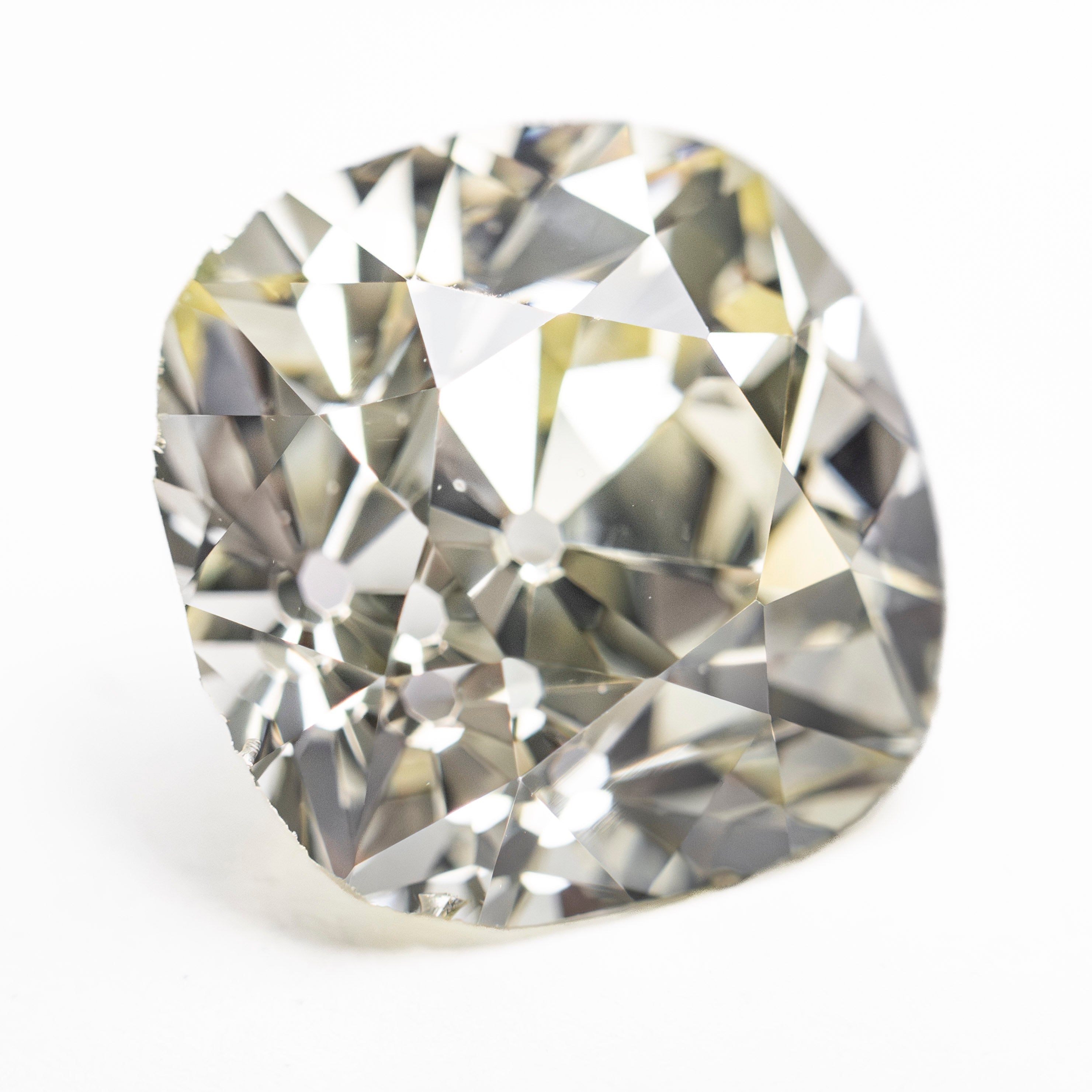 8.86ct 12.26x12.17x9.14mm GIA VS2 S-T Antique Old Mine Cut 27425-01-Staghead Designs