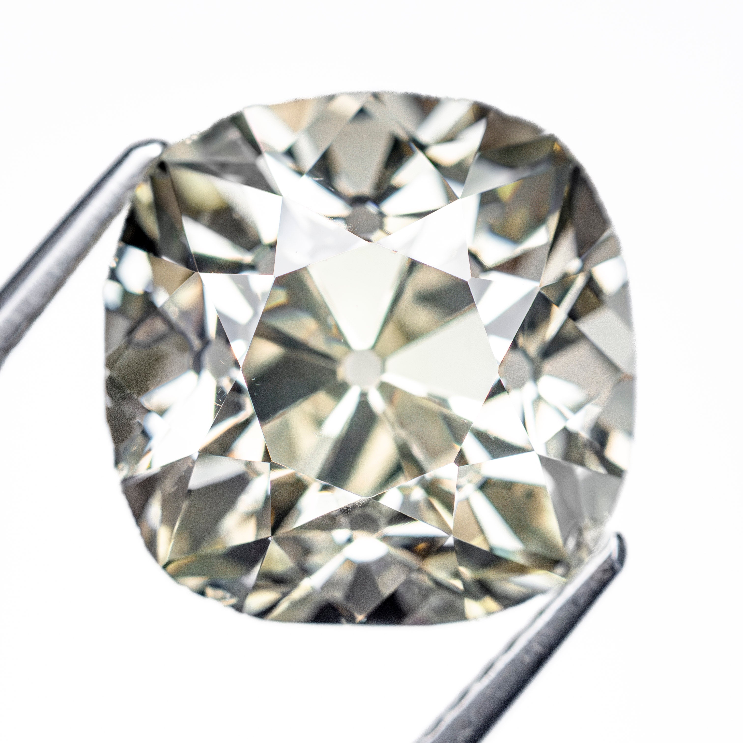 8.86ct 12.26x12.17x9.14mm GIA VS2 S-T Antique Old Mine Cut 27425-01-Staghead Designs