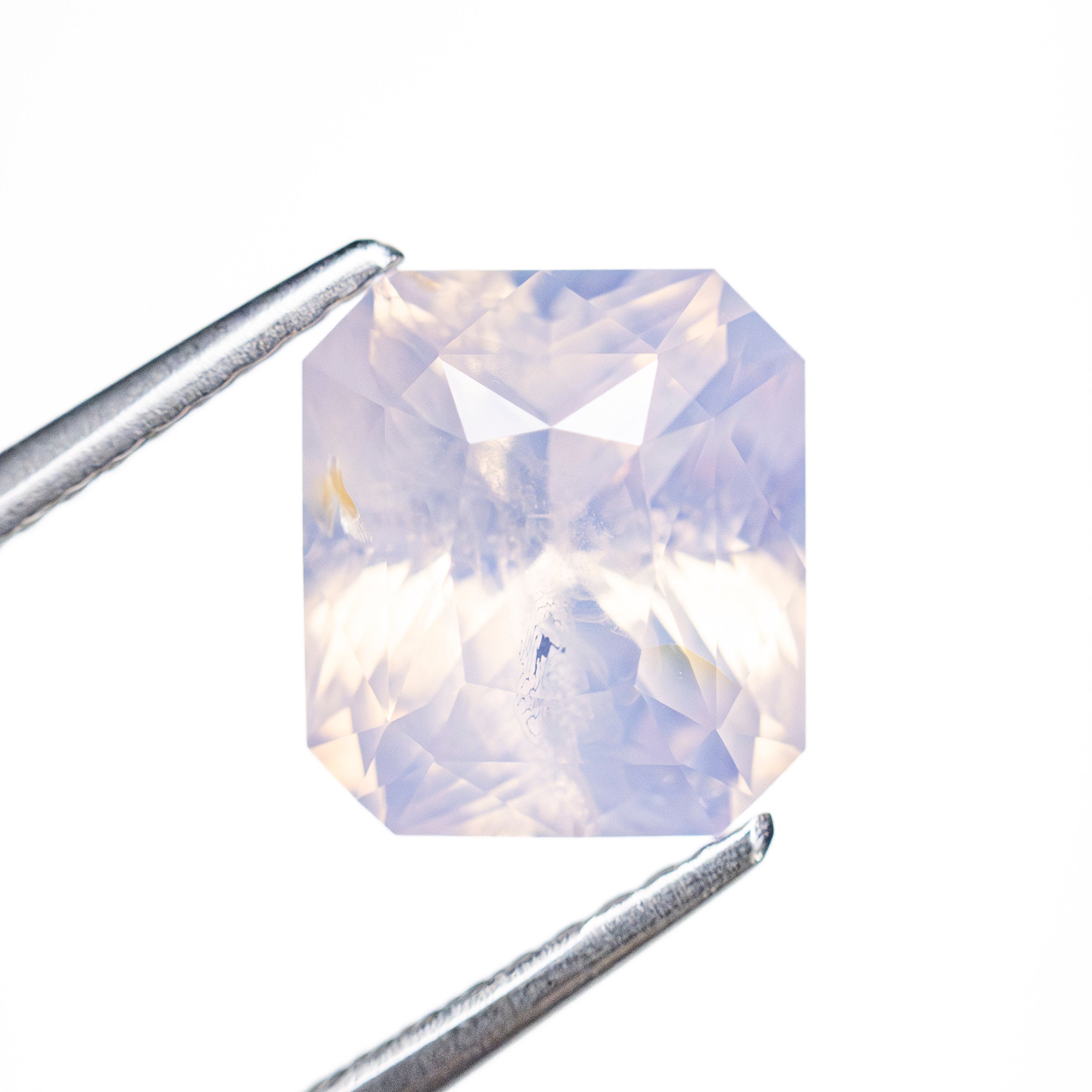 4.04ct 8.90x7.88x6.29mm Cut Corner Rectangle Step Cut Sapphire 27450-01-Staghead Designs