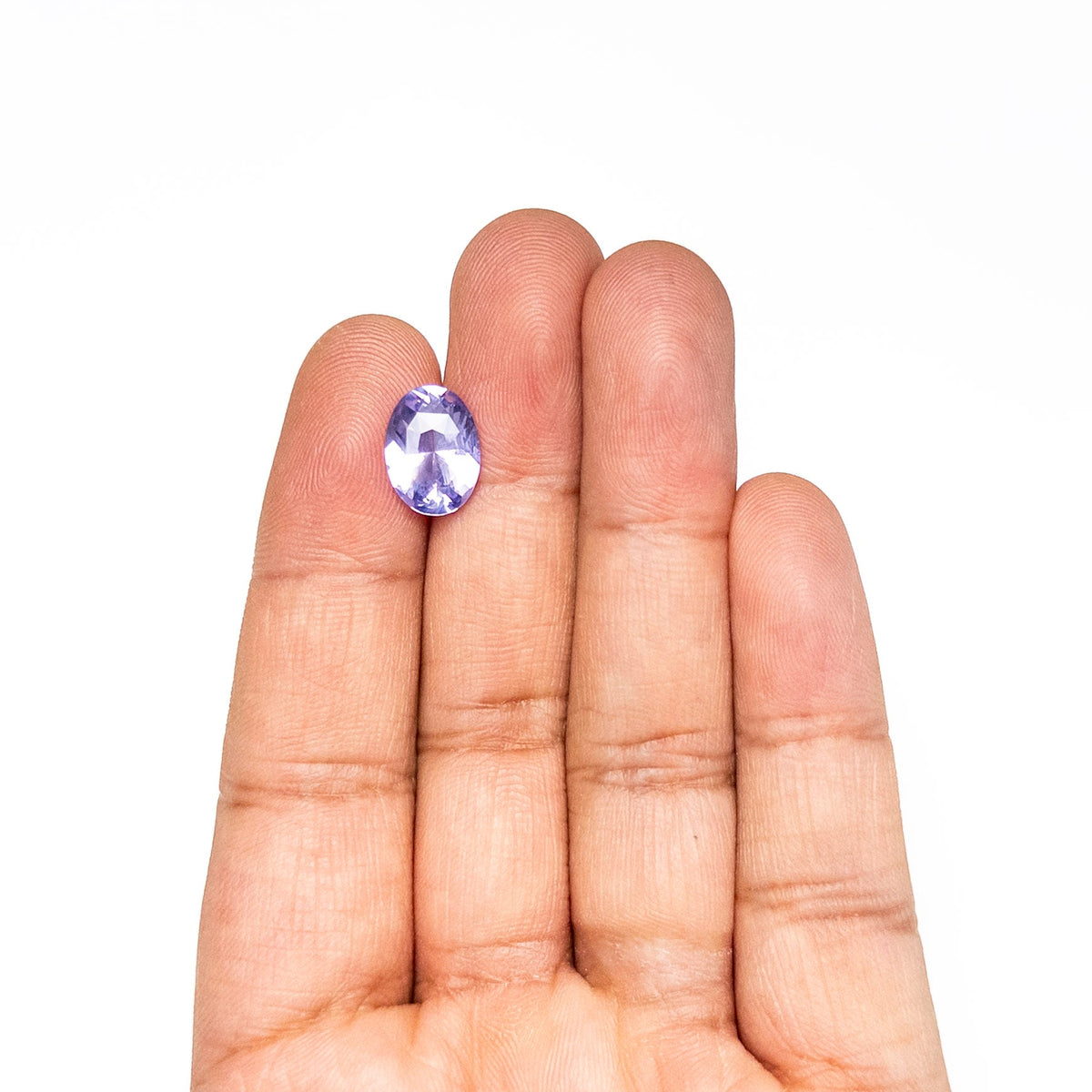 4.55ct 12.34x9.09x5.23mm Oval Brilliant Sapphire 27493-01-Staghead Designs