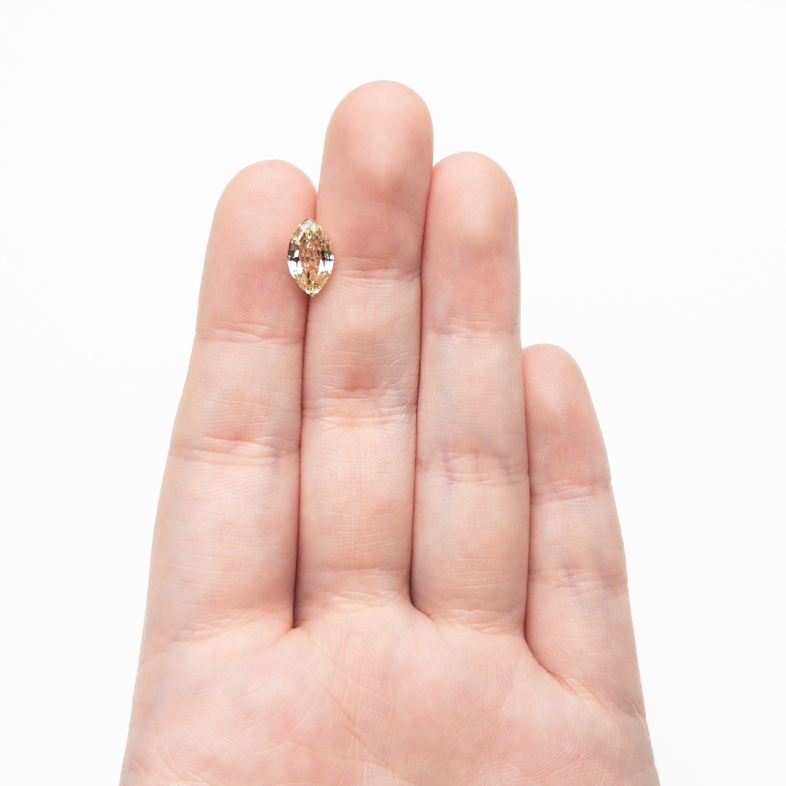 2.37ct 11.06x6.39x4.50mm VS1 C3 Geo Marquise Step Cut ๐ฟ๐ฆ 27515-05-Staghead Designs