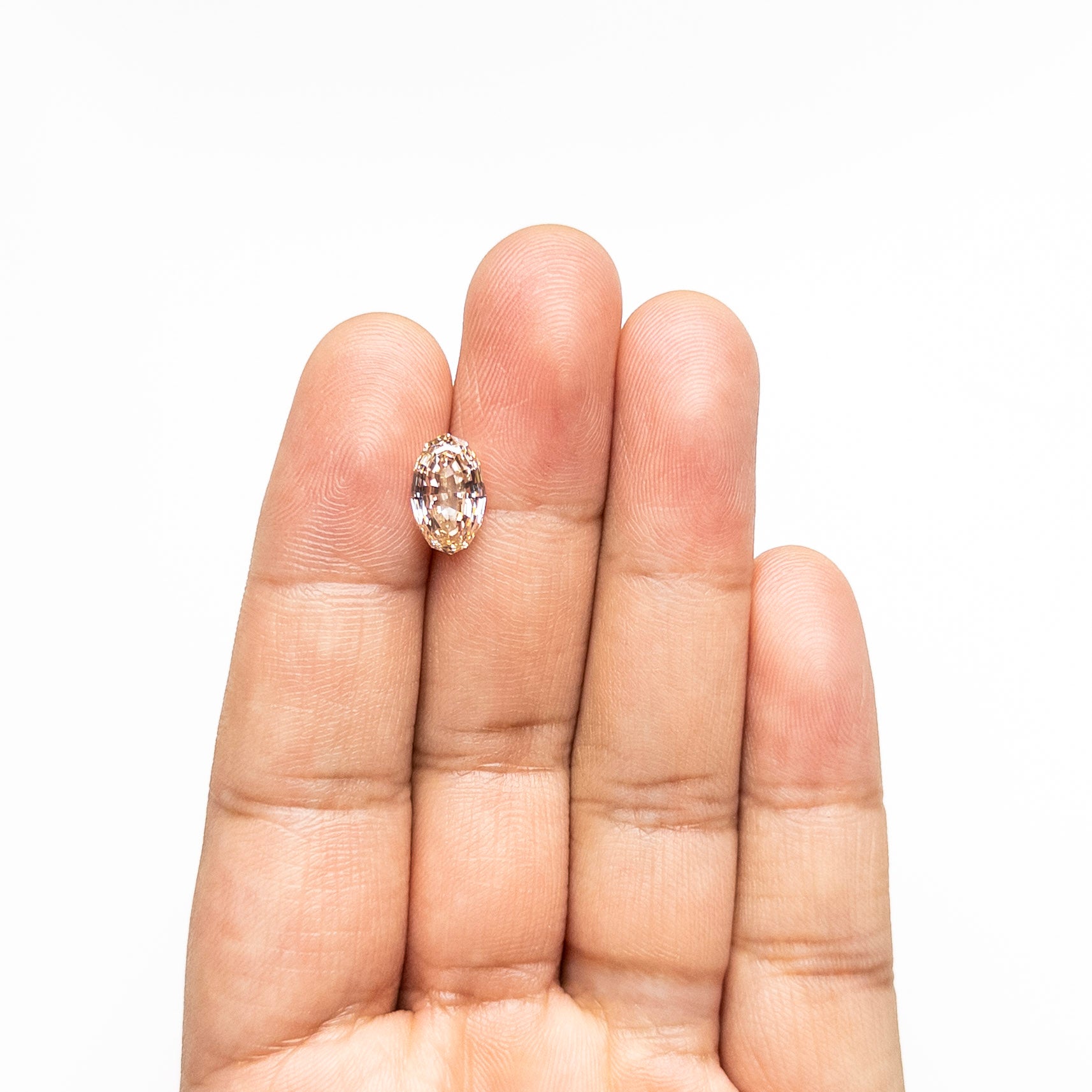 3.02ct 11.55x7.22x4.60mm SI1 C4 Geo Oval Step Cut ๐ฟ๐ฆ 27516-02