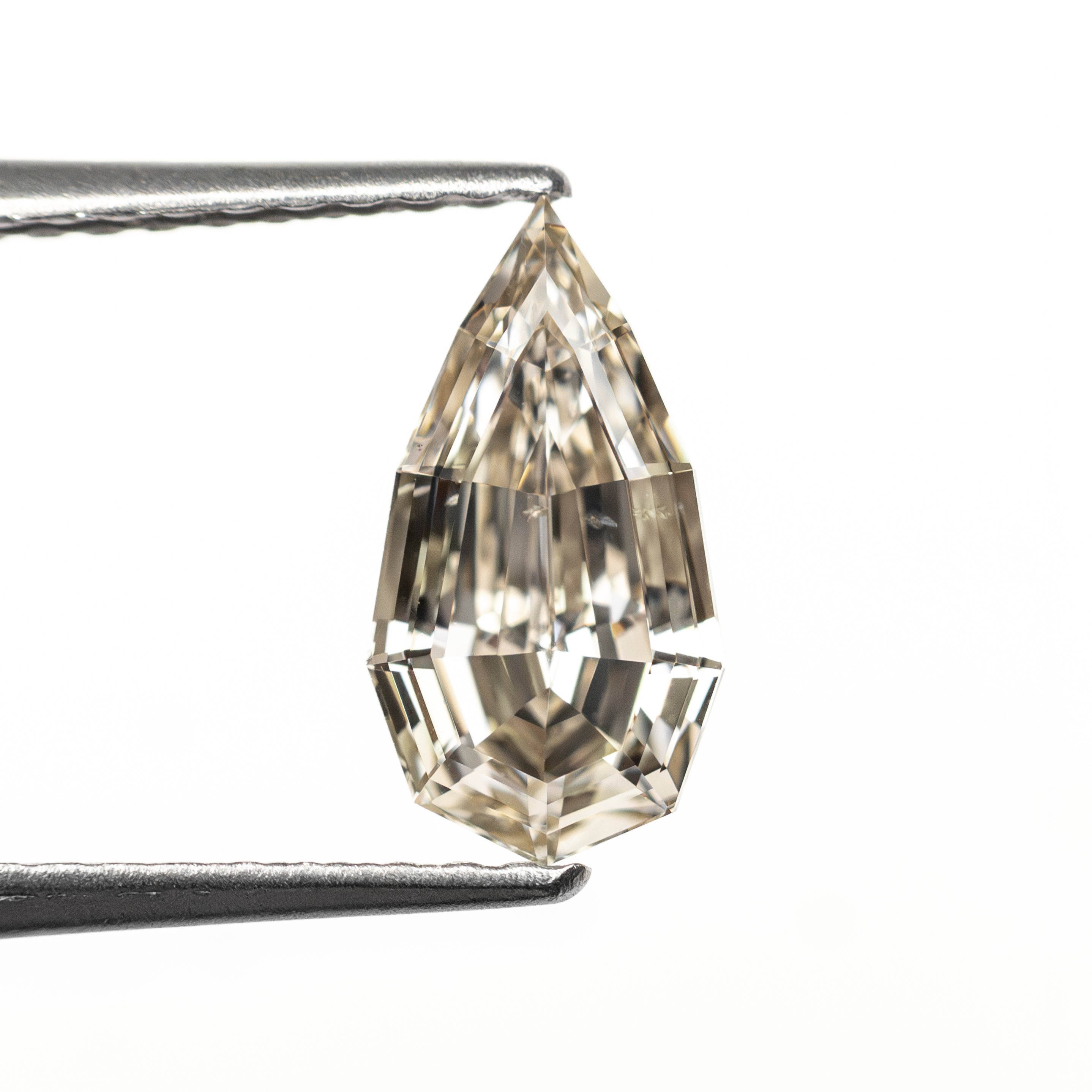 1.02ct 9.61x5.09x3.09mm SI1 Y-Z Geo Pear Step Cut 🇿🇦 27518-03-Staghead Designs