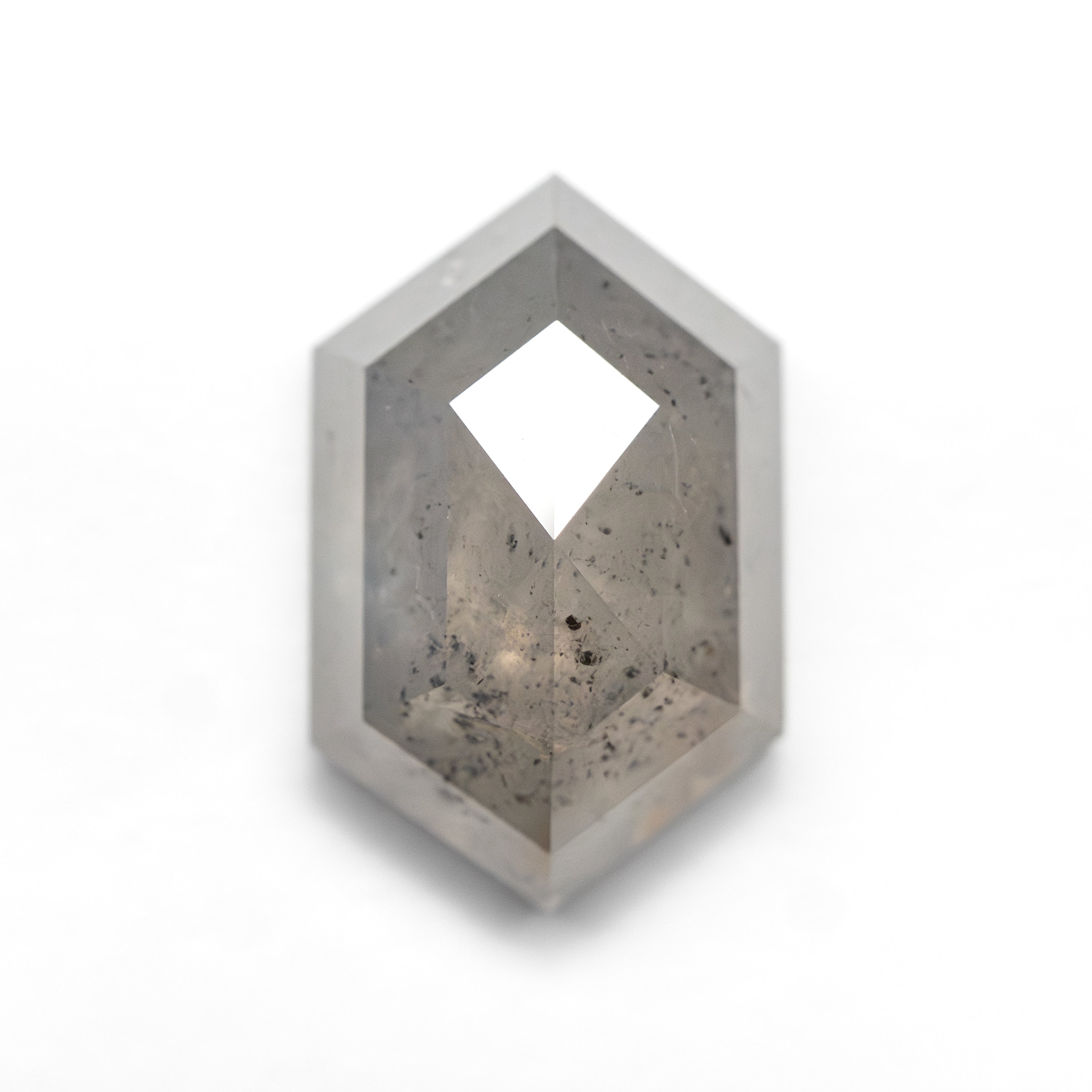 3.79ct 11.69x7.54x4.75mm Hexagon Rosecut 27536-08-Staghead Designs