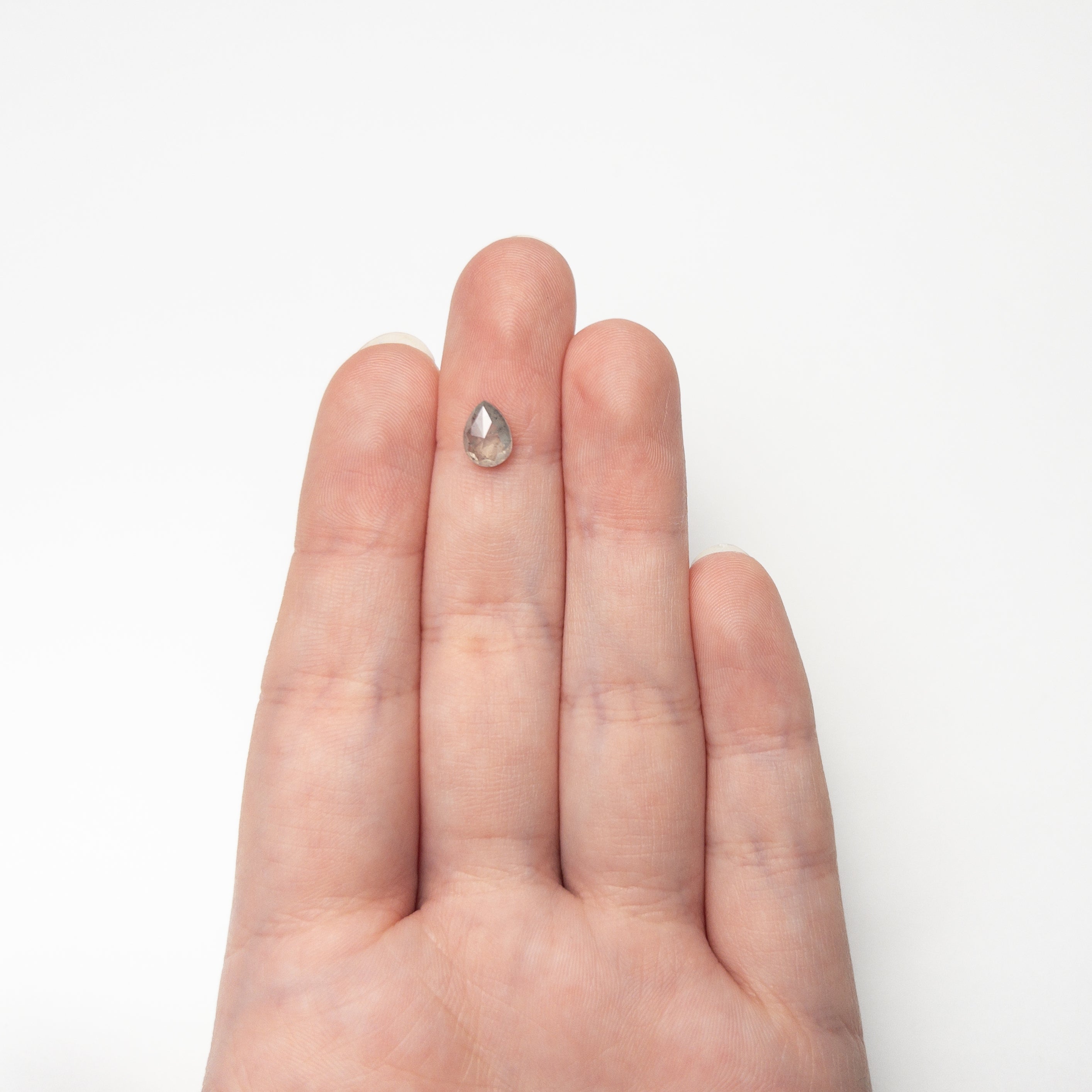 1.24ct 7.68x5.62x3.24mm Pear Rosecut 27536-21-Staghead Designs