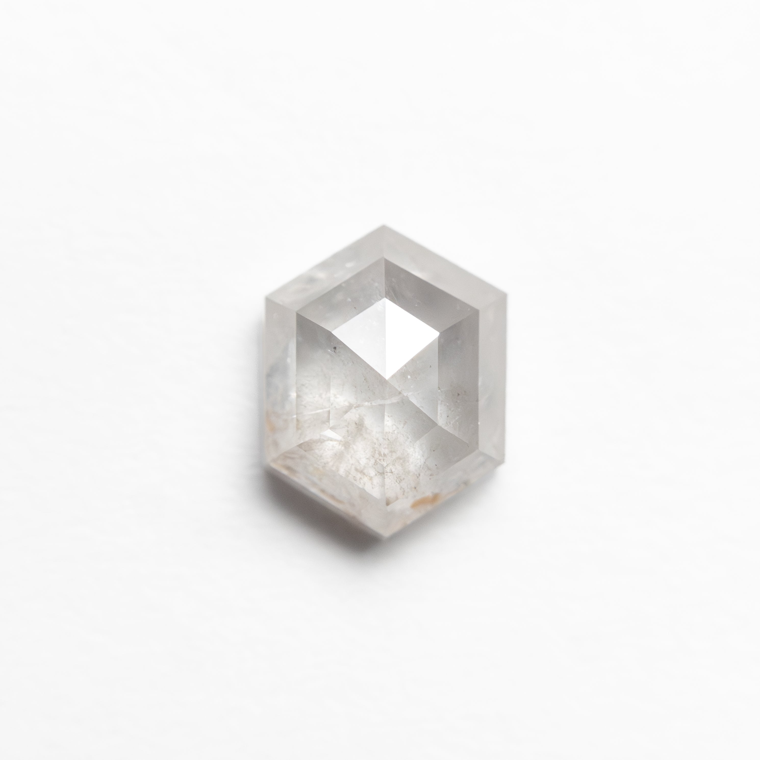 1.05ct 6.90x5.41x3.03mm Hexagon Rosecut 27536-23-Staghead Designs