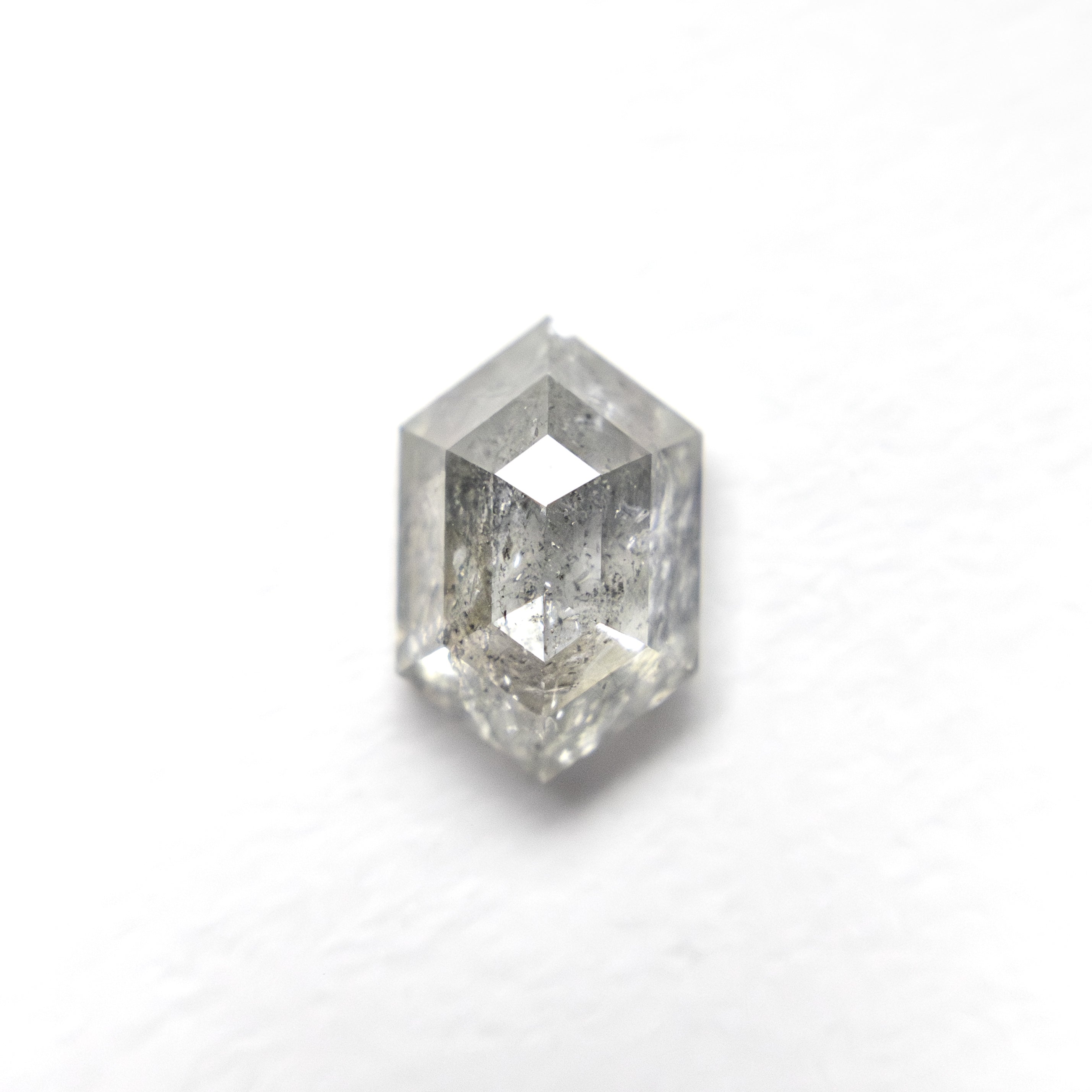 1.13ct 7.61x7.98x3.38mm Hexagon Rosecut 27536-36-Staghead Designs