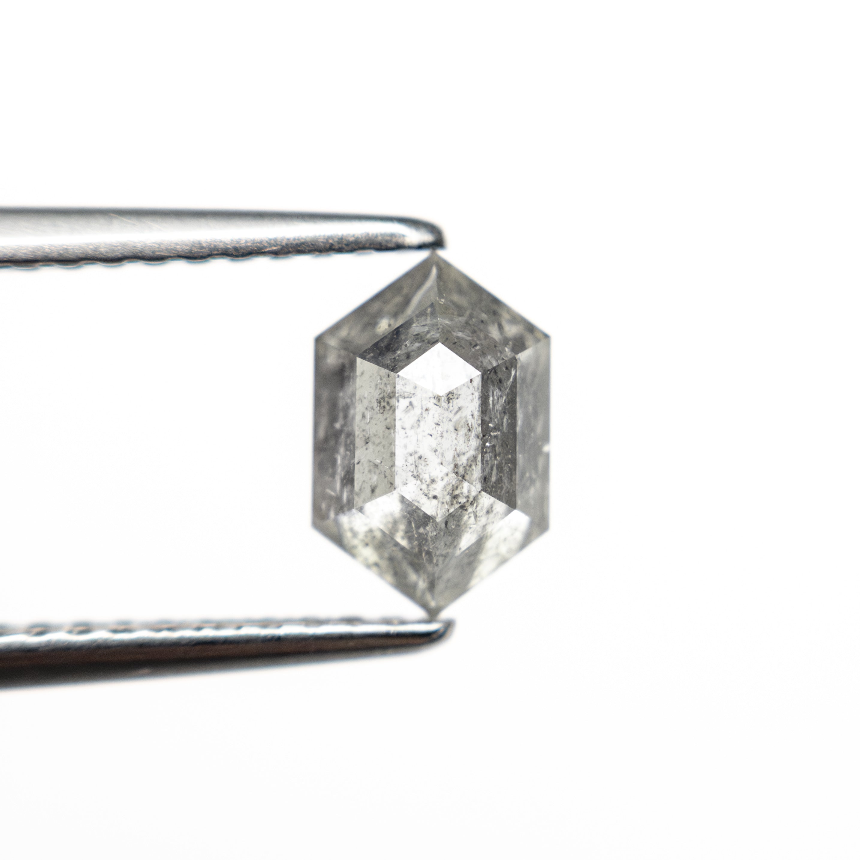 1.13ct 7.61x7.98x3.38mm Hexagon Rosecut 27536-36-Staghead Designs