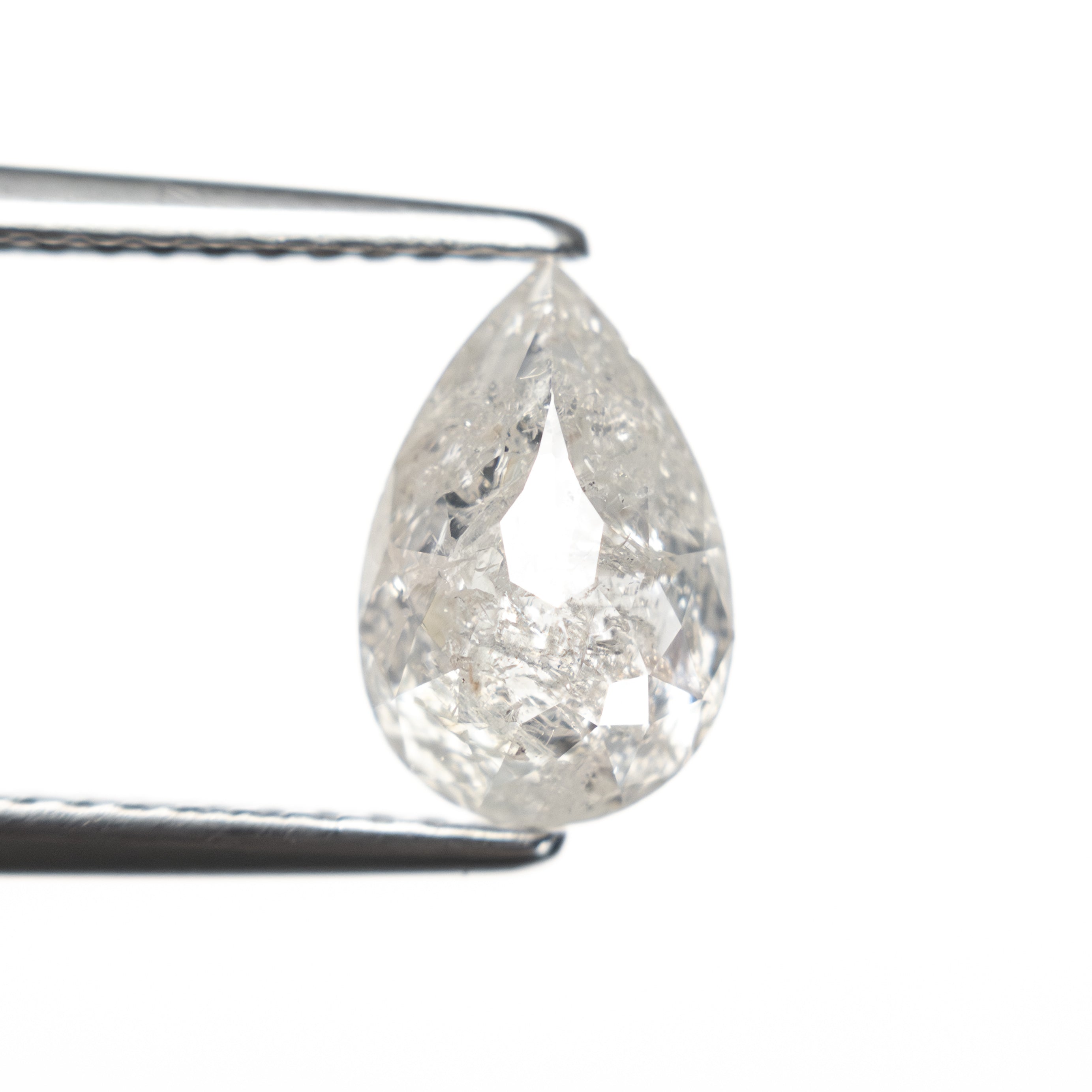 1.70ct 9.19x6.05x3.83mm Pear Rosecut 27536-47-Staghead Designs