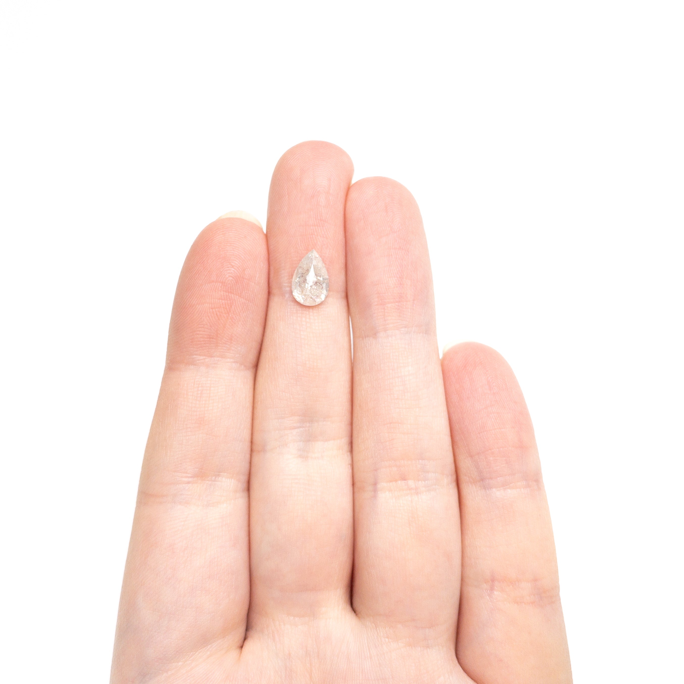1.70ct 9.19x6.05x3.83mm Pear Rosecut 27536-47-Staghead Designs