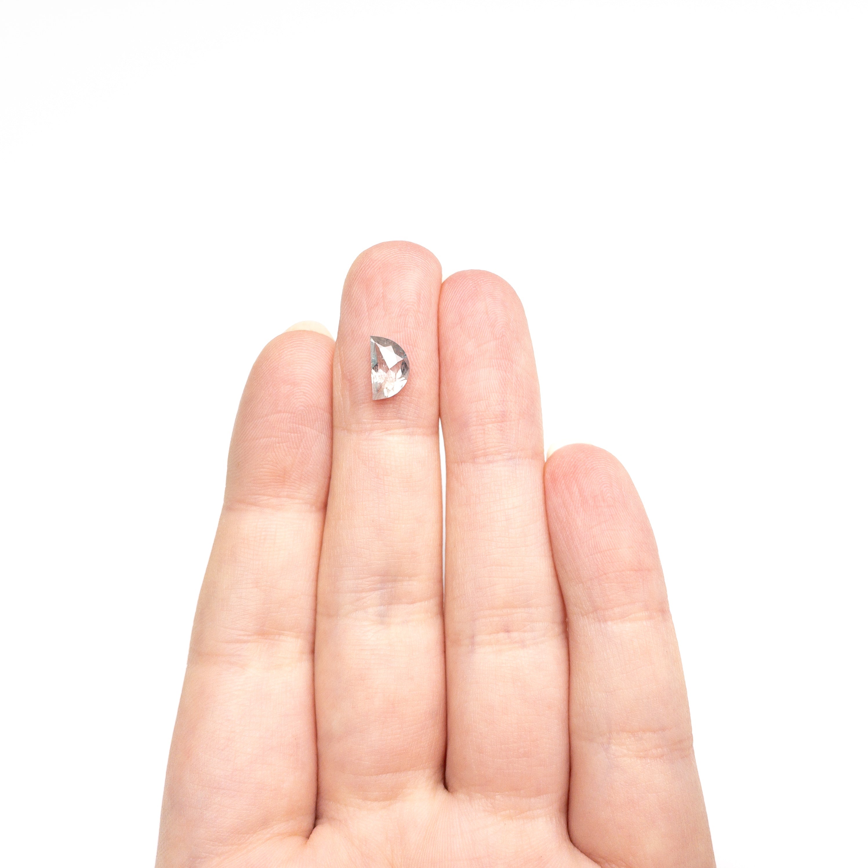 1.18ct 8.59x5.14x2.98mm Half Moon Rosecut 27536-57