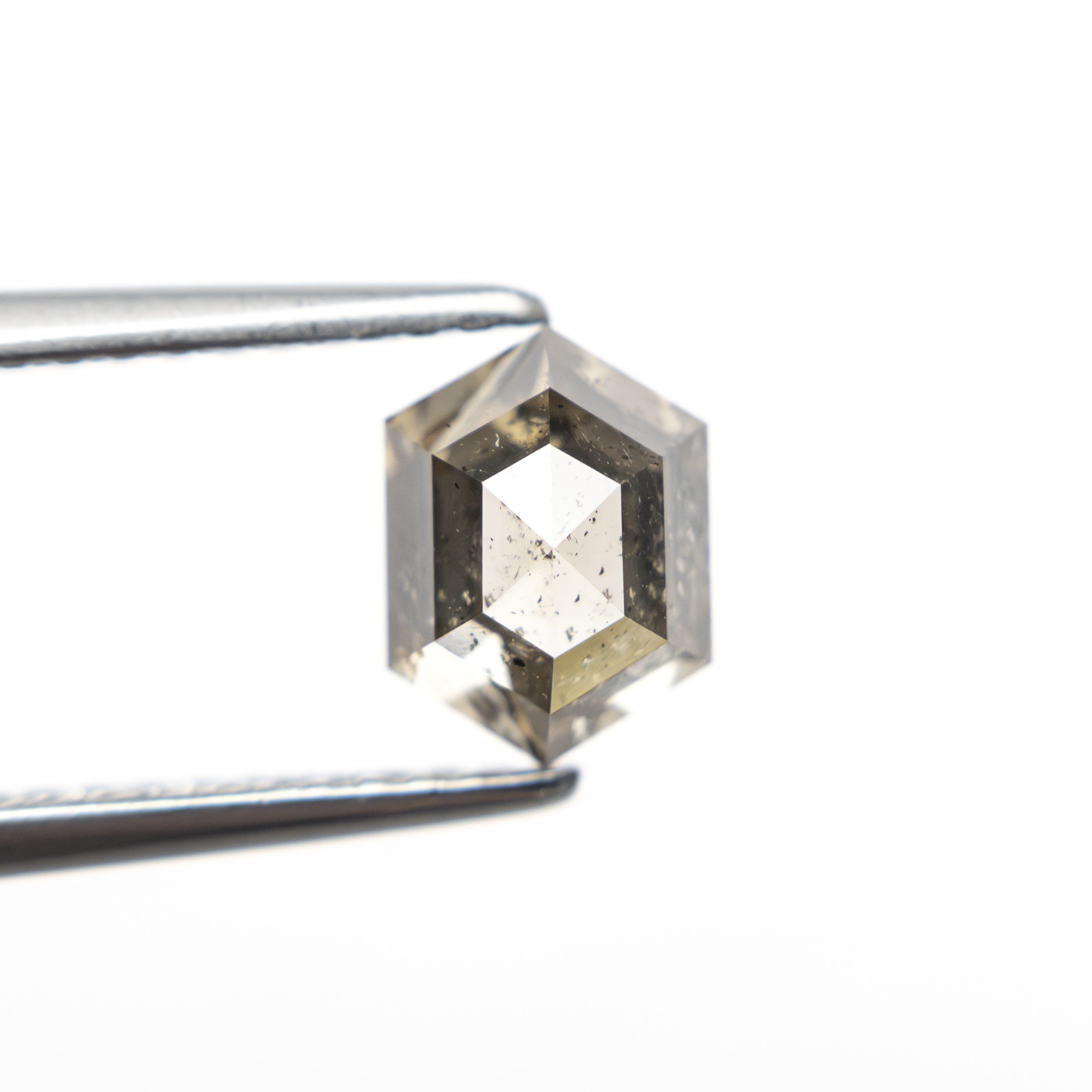 1.26ct 7.09x5.30x3.92mm Hexagon Rosecut 27537-38-Staghead Designs