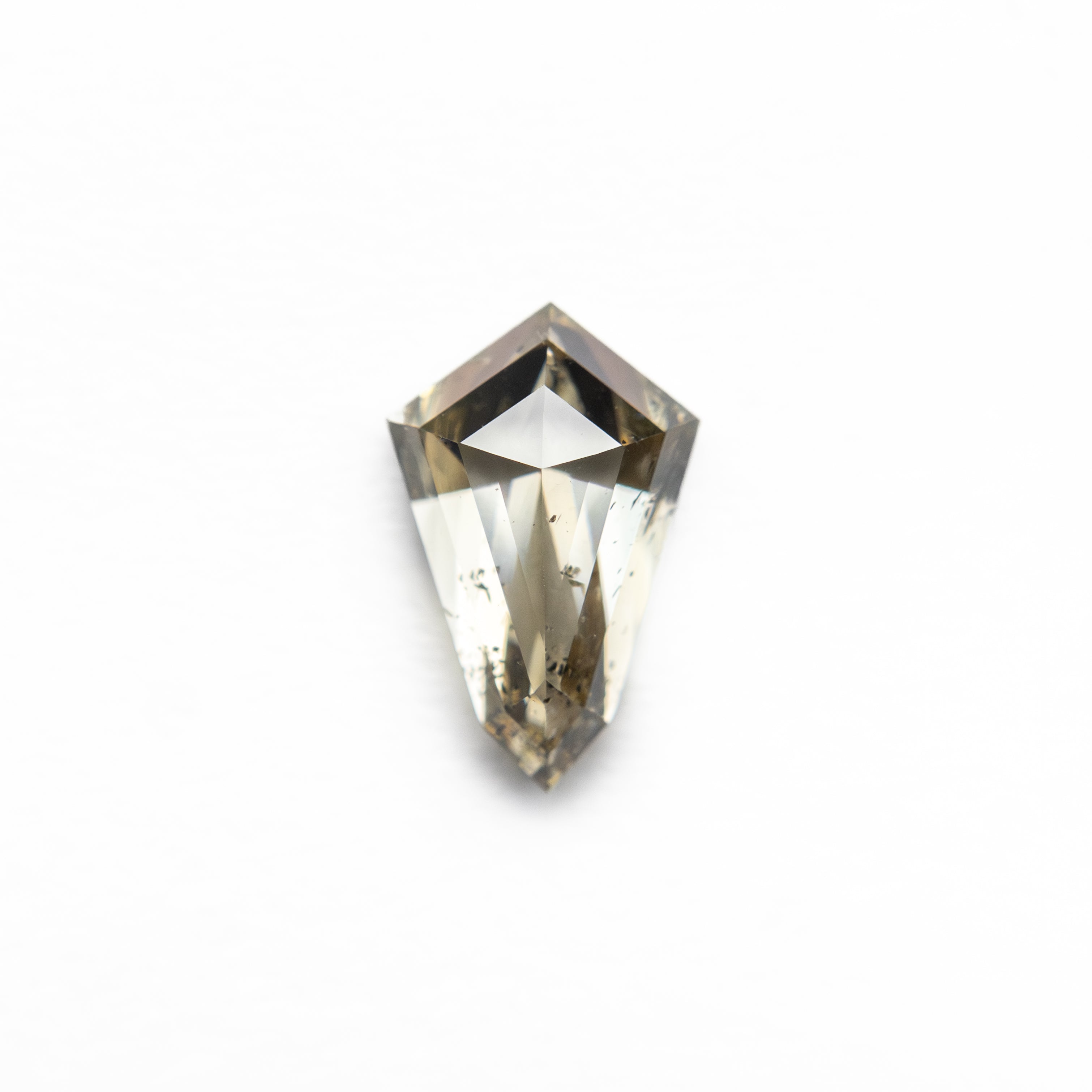 0.59ct 7.54x4.84x2.54mm Shield Rosecut 27537-41-Staghead Designs