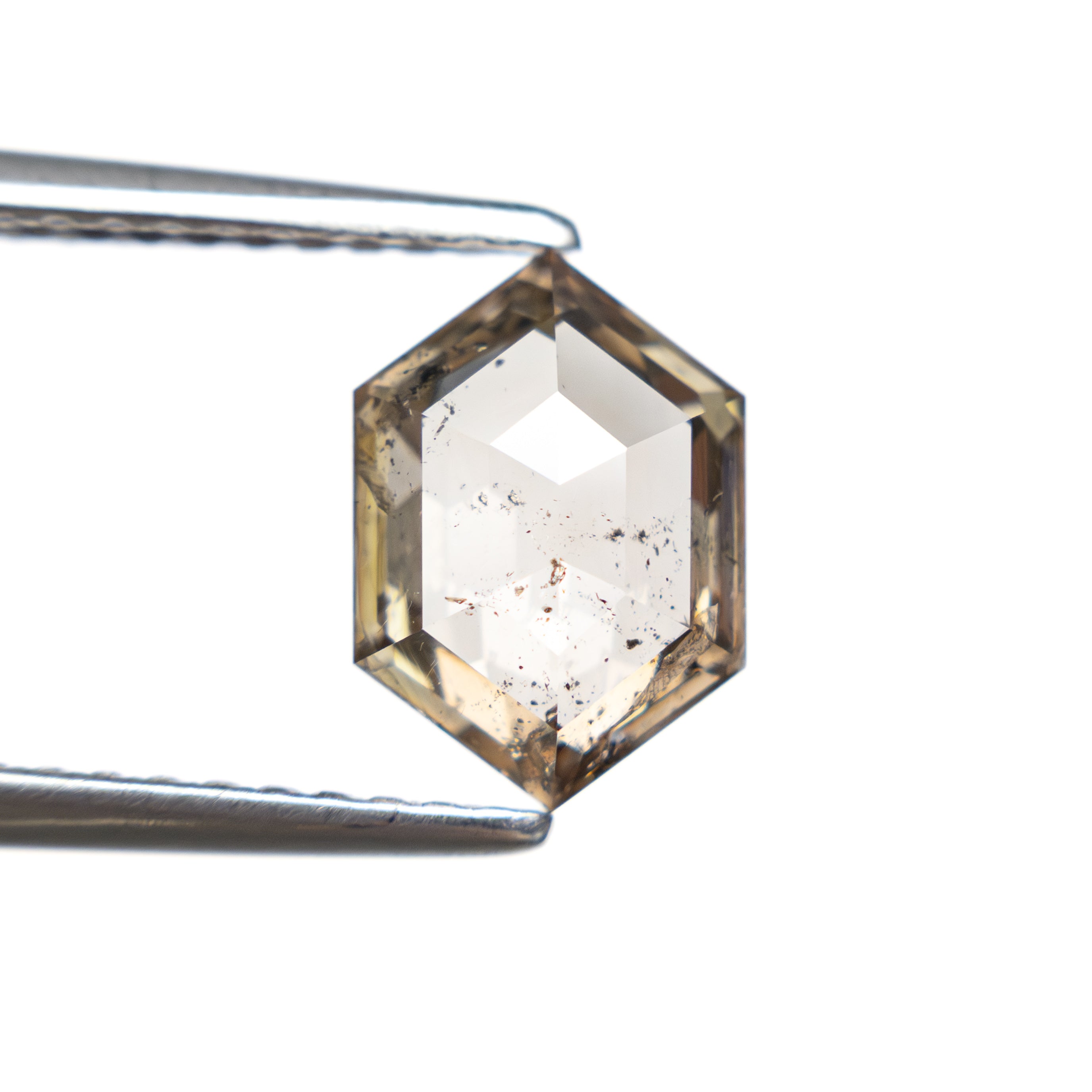 1.36ct 8.86x6.22x2.88mm Hexagon Rosecut 27537-45
