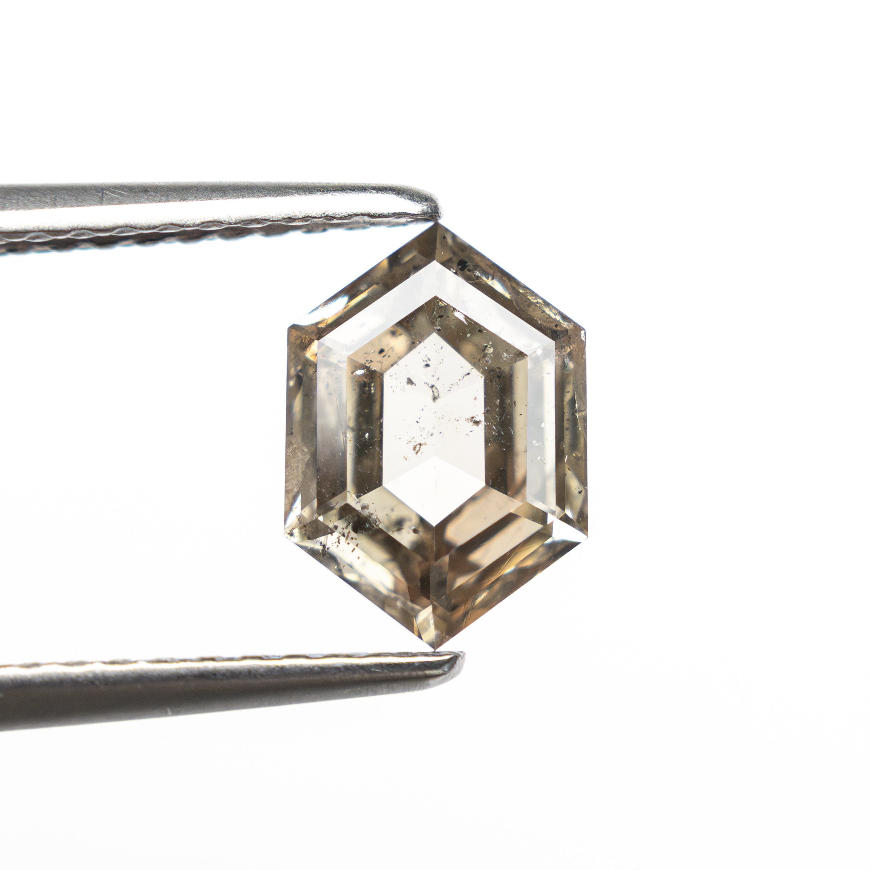 1.36ct 8.86x6.22x2.88mm Hexagon Rosecut 27537-45