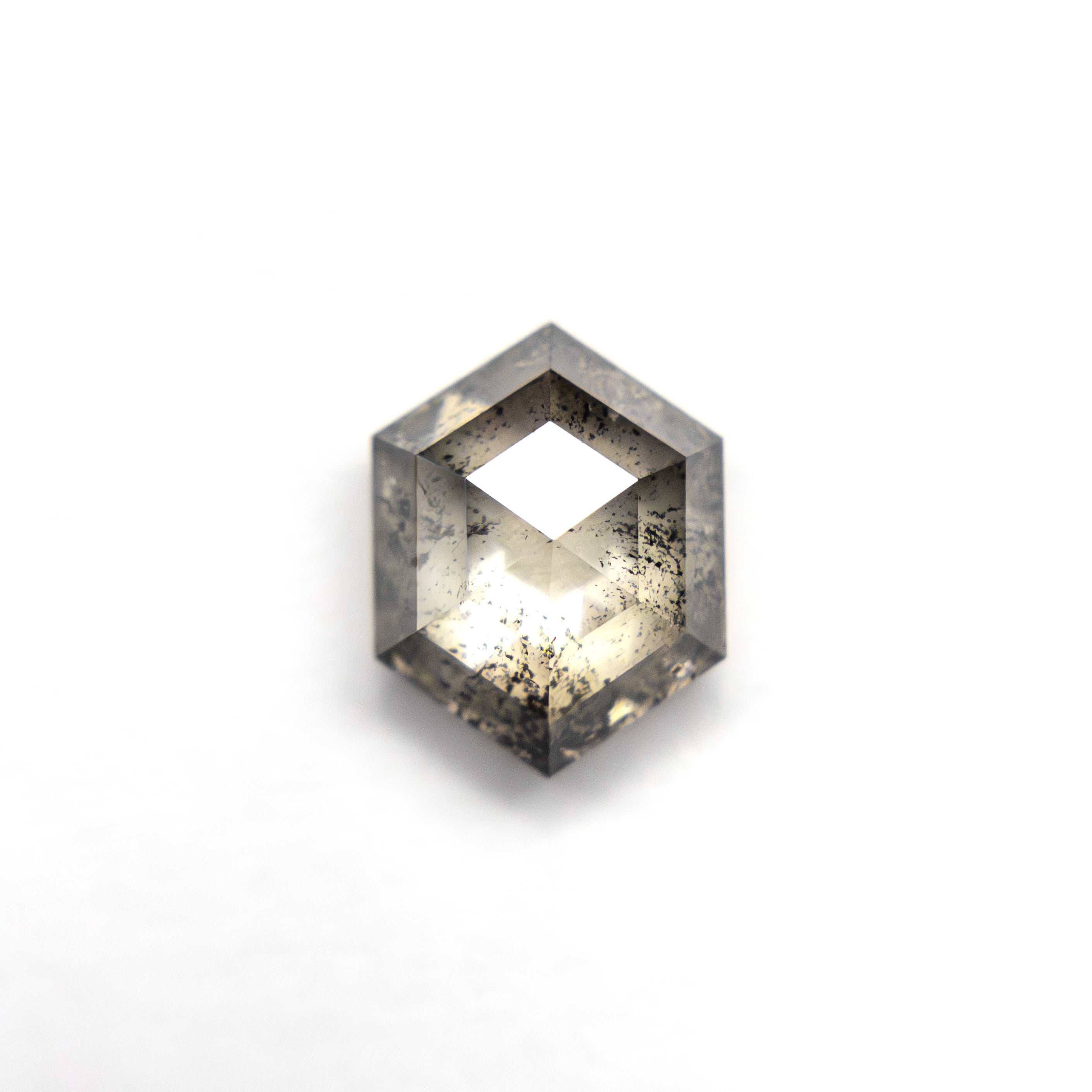 1.27ct 7.46x5.75x3.32mm Hexagon Rosecut 27537-57-Staghead Designs