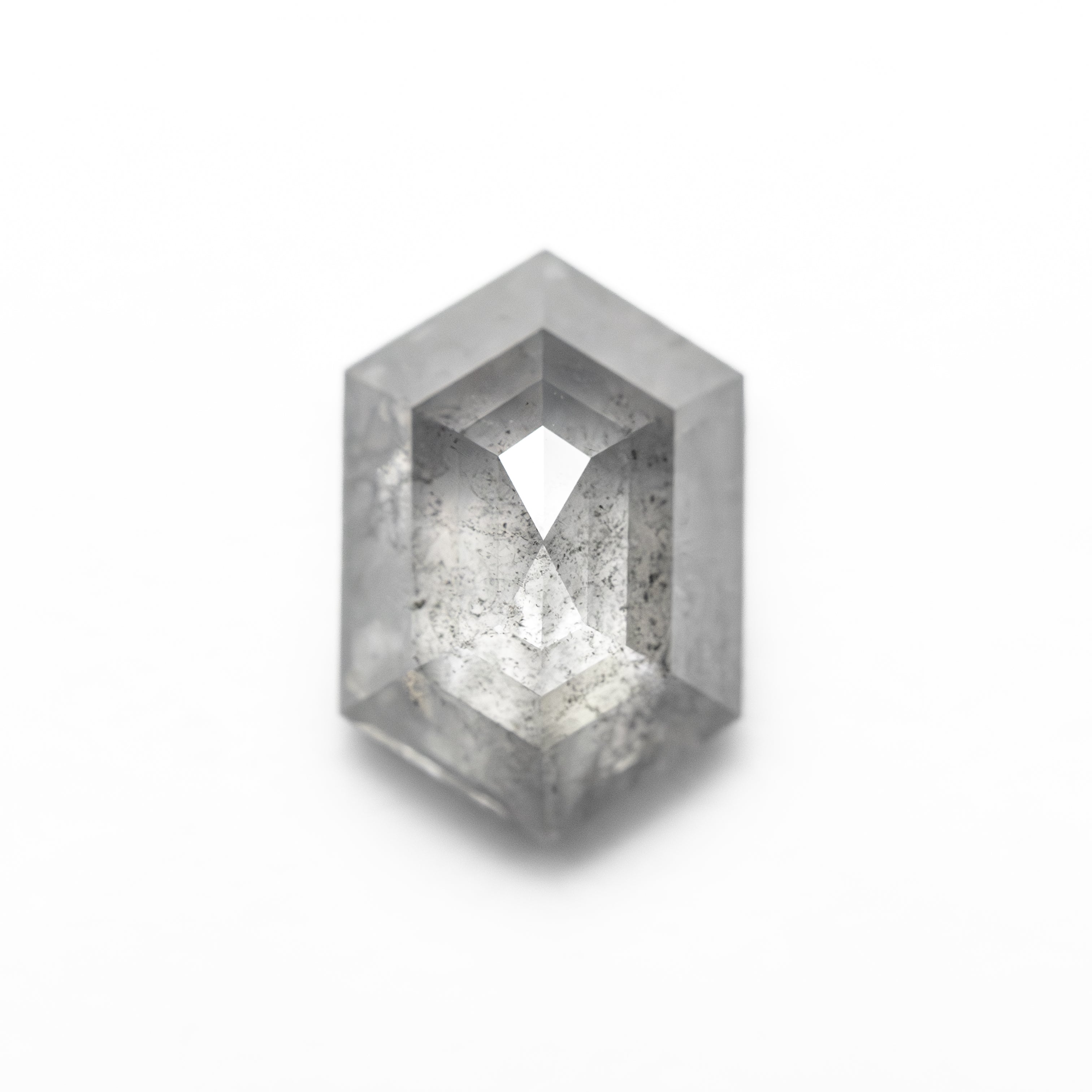 1.92ct 9.46x6.39x3.85mm Hexagon Rosecut 27538-03-Staghead Designs