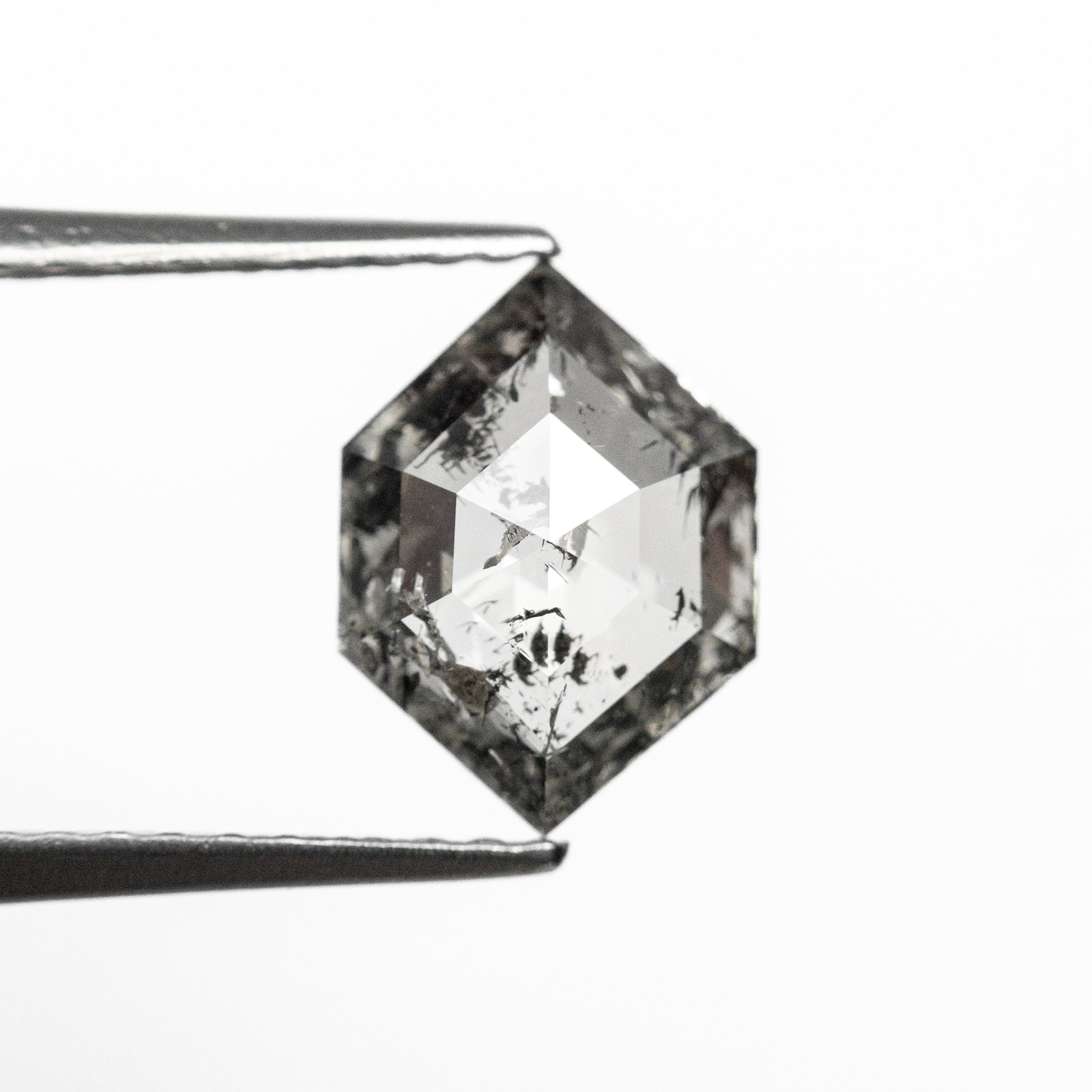 1.05ct 8.93x6.44x2.39mm Hexagon Rosecut 27538-07-Staghead Designs
