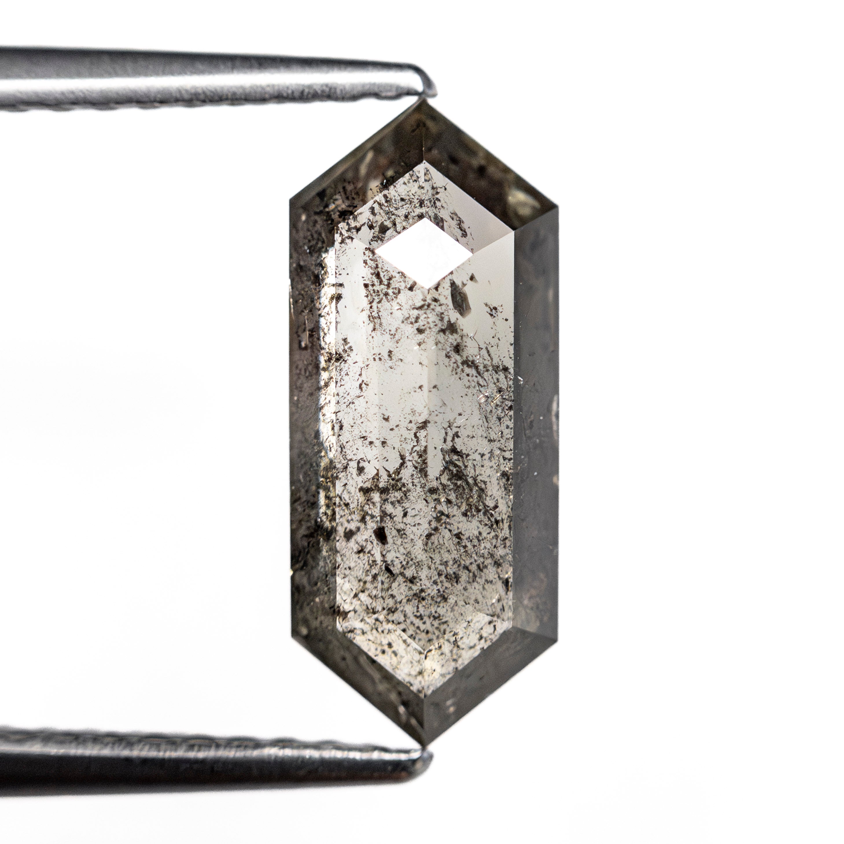 2.19ct 12.67x5.30x3.21mm Hexagon Rosecut 27538-55-Staghead Designs