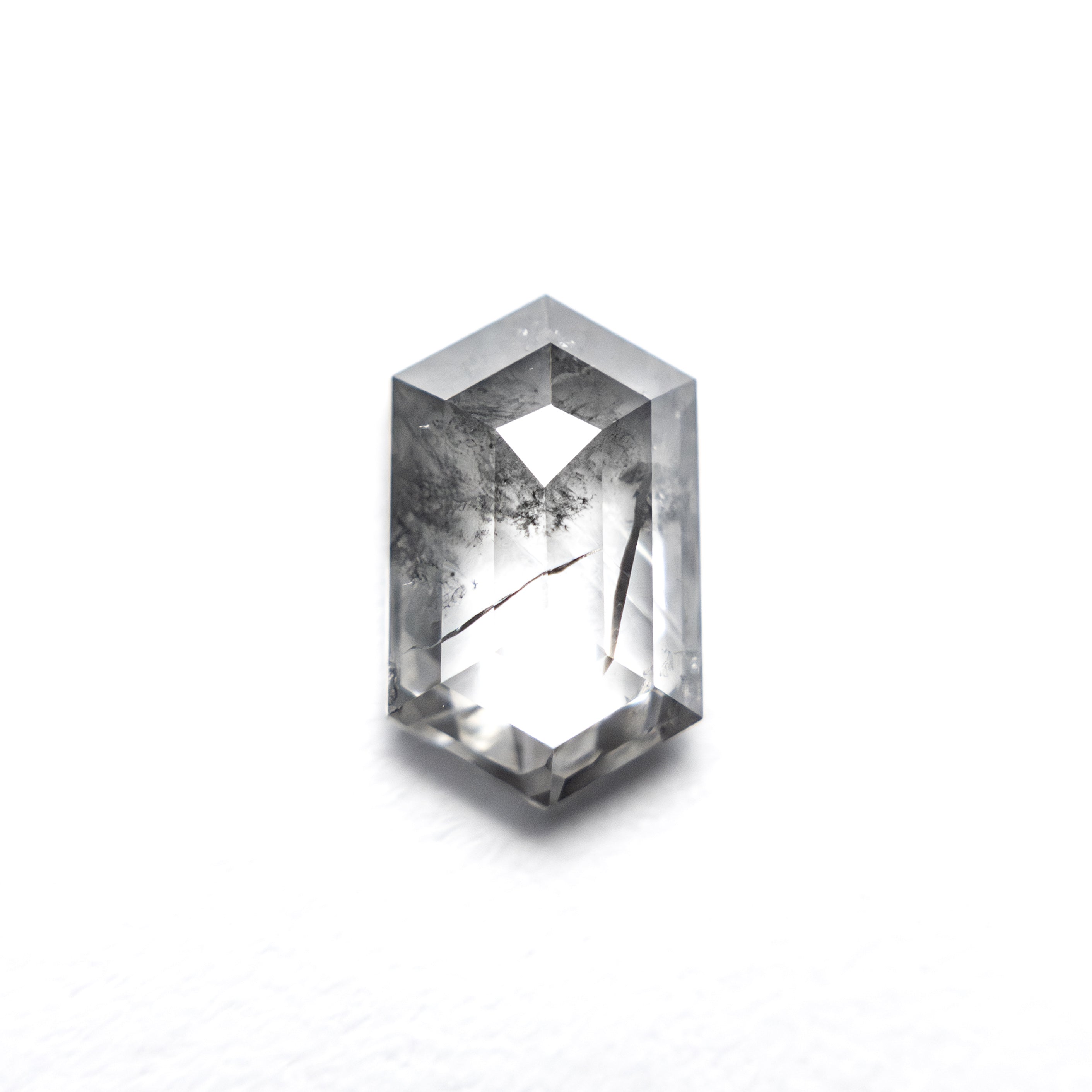 1.12ct 8.40x5.11x2.63mm Hexagon Rosecut 27539-10-Staghead Designs