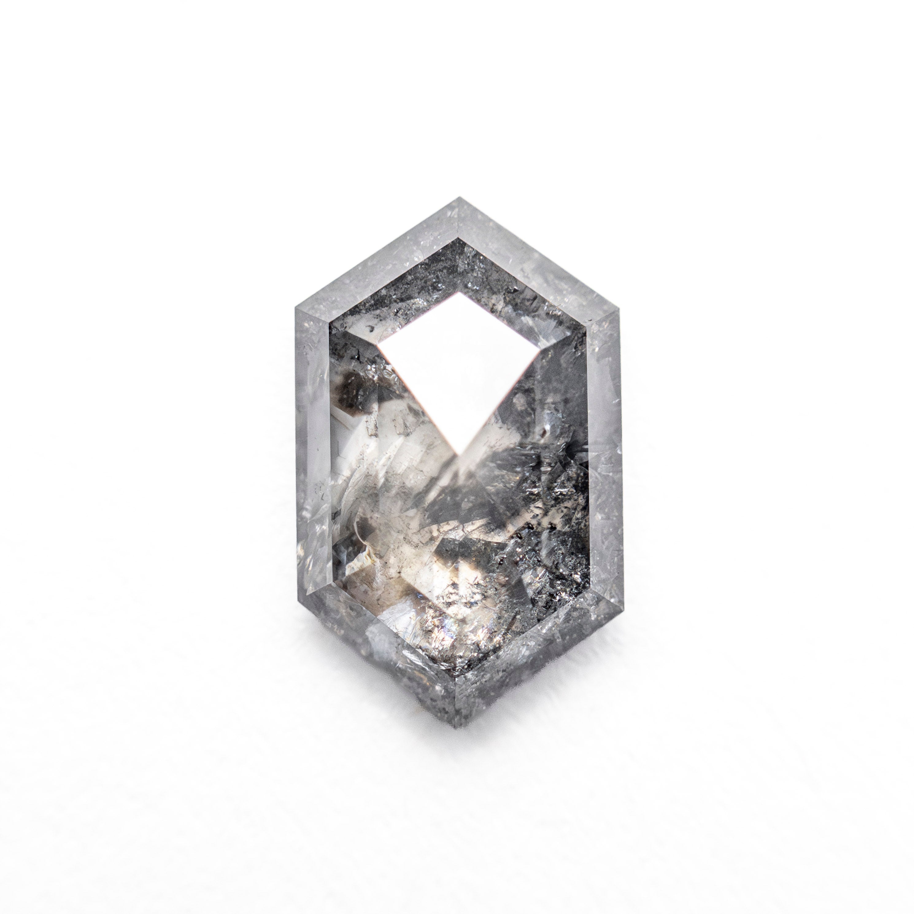 1.62ct 9.68x5.93x3.15mm Hexagon Rosecut 27539-19-Staghead Designs