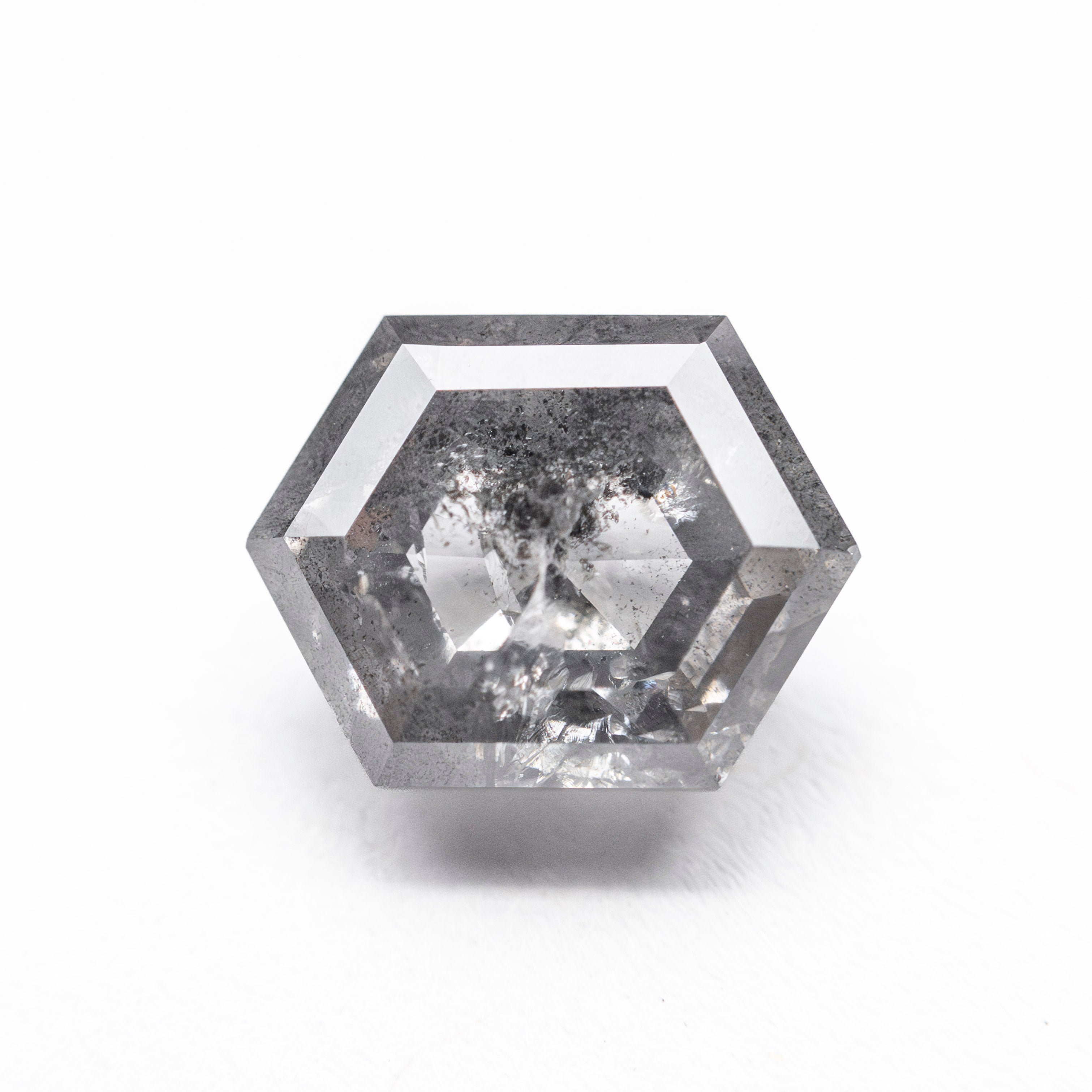 2.68ct 9.15x7.08x4.75mm Hexagon Rosecut 27539-20-Staghead Designs