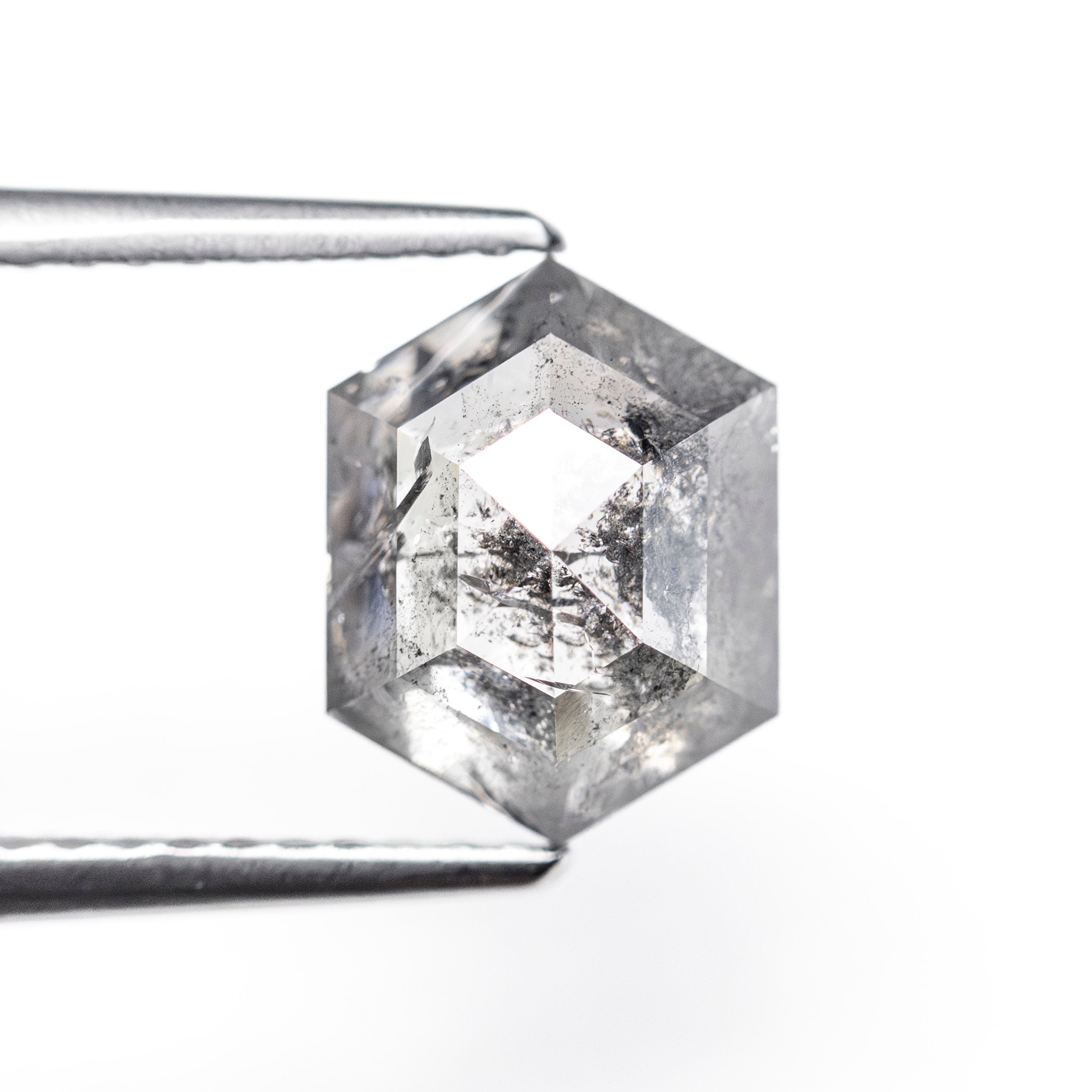 2.68ct 9.15x7.08x4.75mm Hexagon Rosecut 27539-20-Staghead Designs