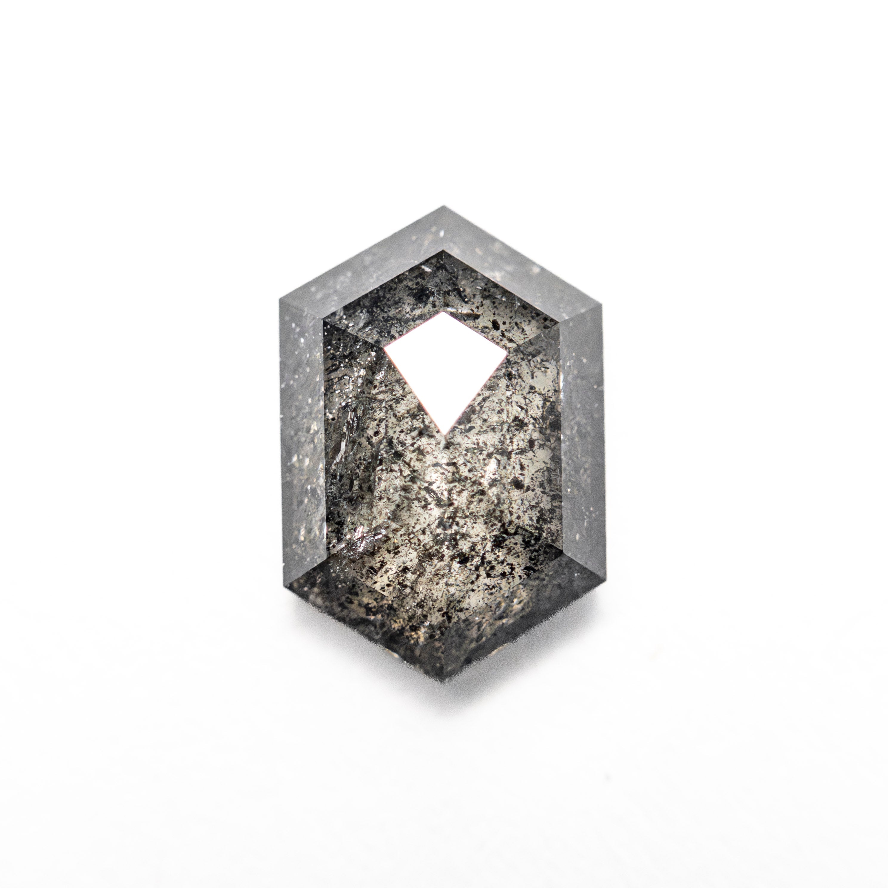 1.75ct 9.04x6.11x3.38mm Hexagon Rosecut 27539-34-Staghead Designs