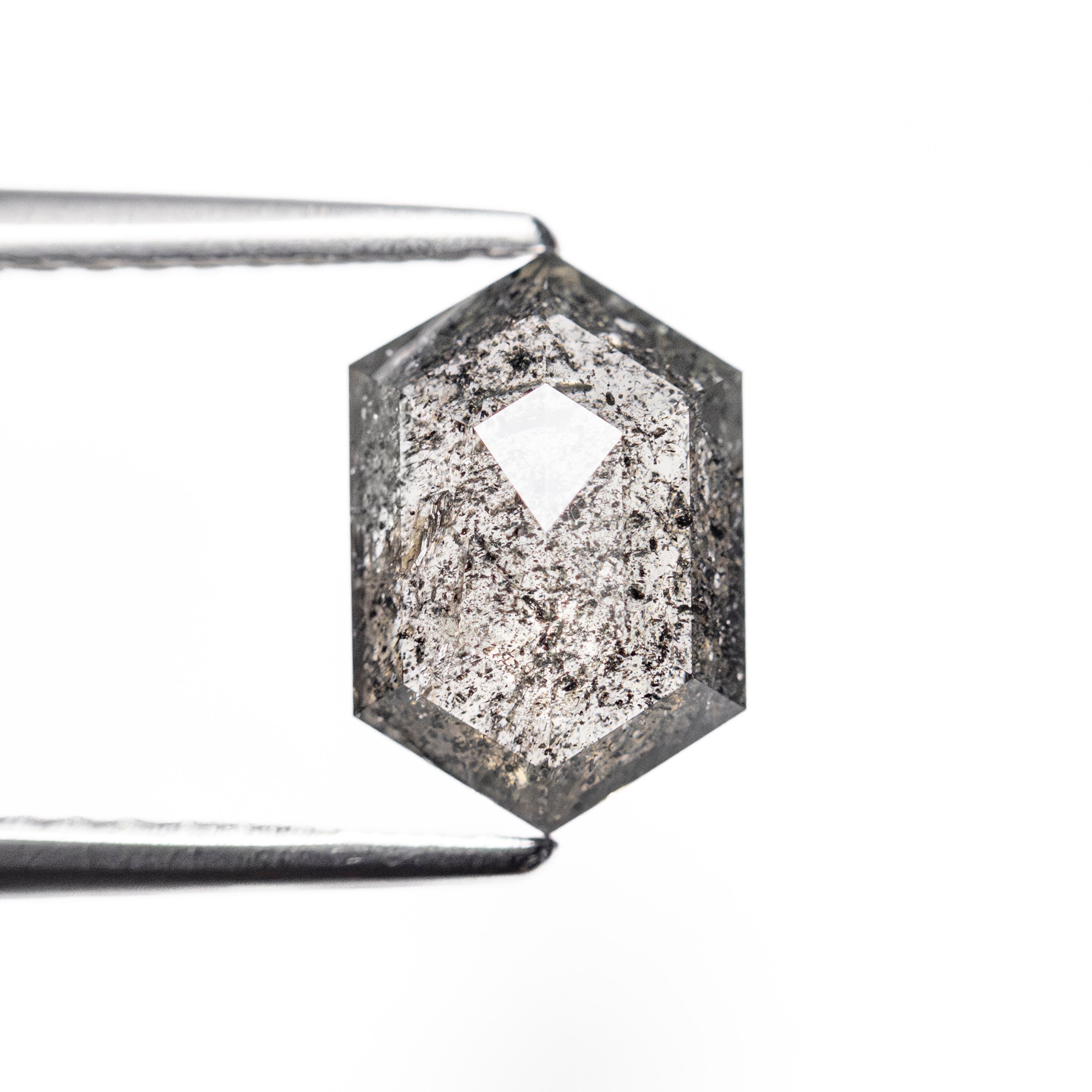 1.75ct 9.04x6.11x3.38mm Hexagon Rosecut 27539-34-Staghead Designs