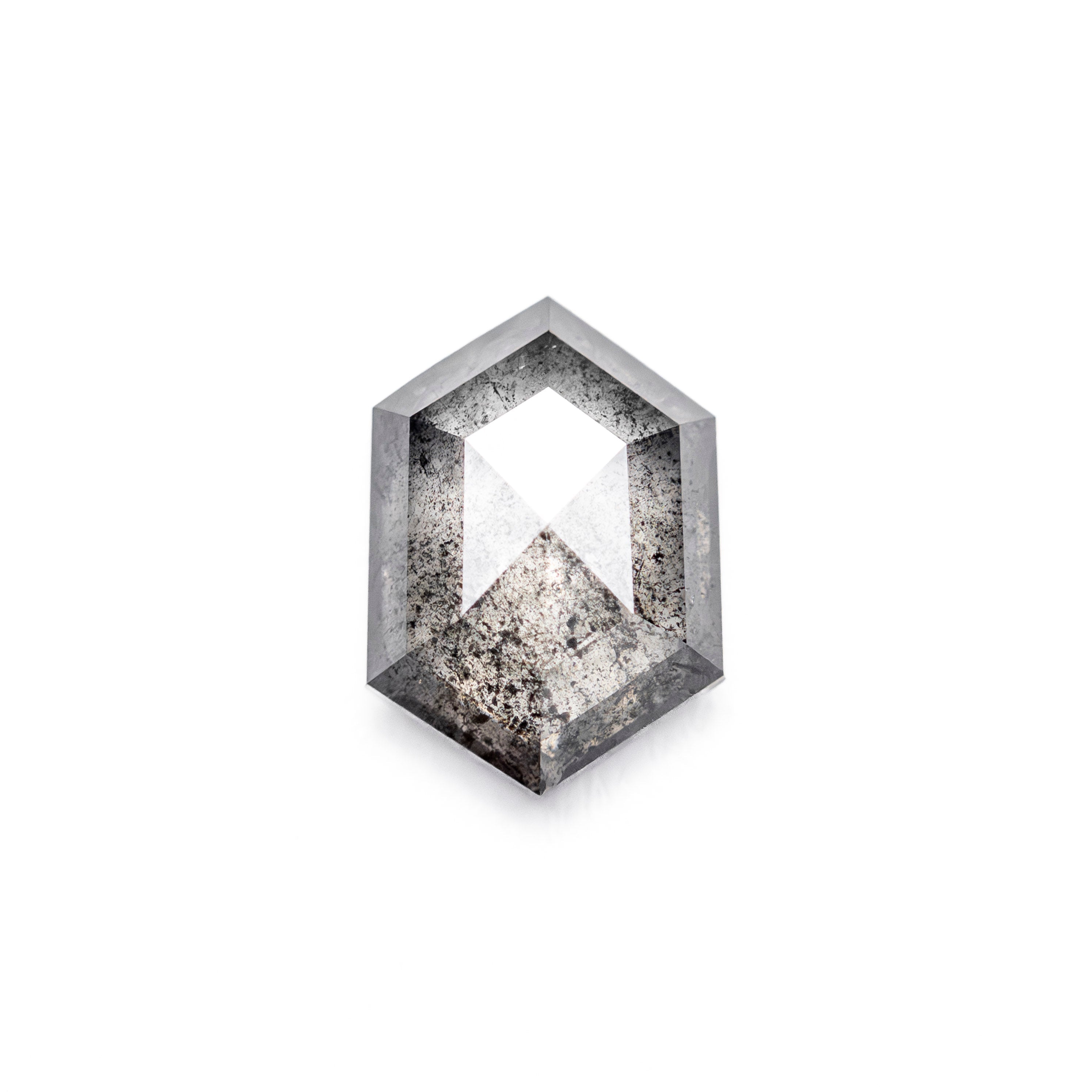 0.97ct 7.65x5.39x2.59mm Hexagon Rosecut 27539-37-Staghead Designs