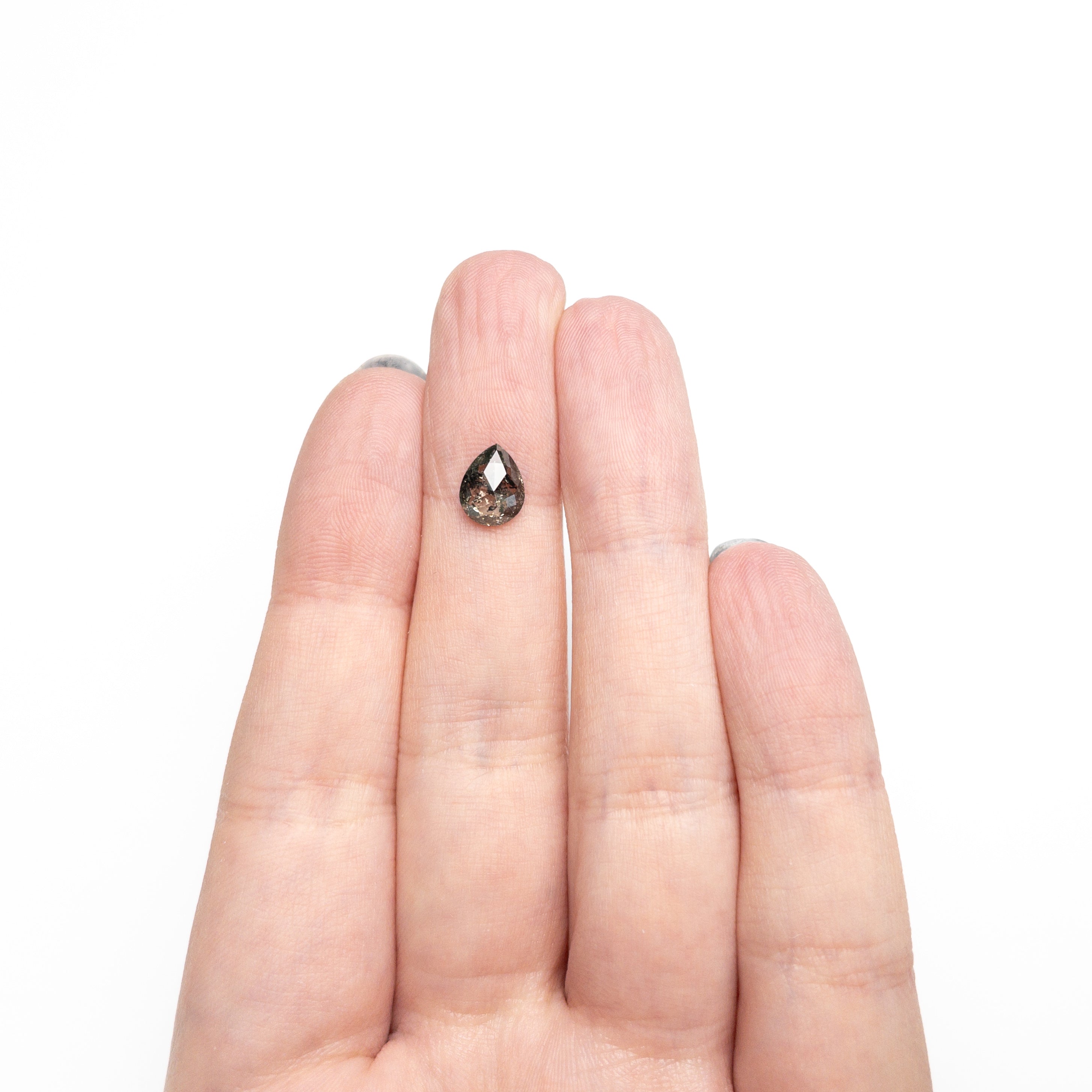 1.33ct 8.35x6.53x3.13mm Pear Rosecut 27542-10-Staghead Designs
