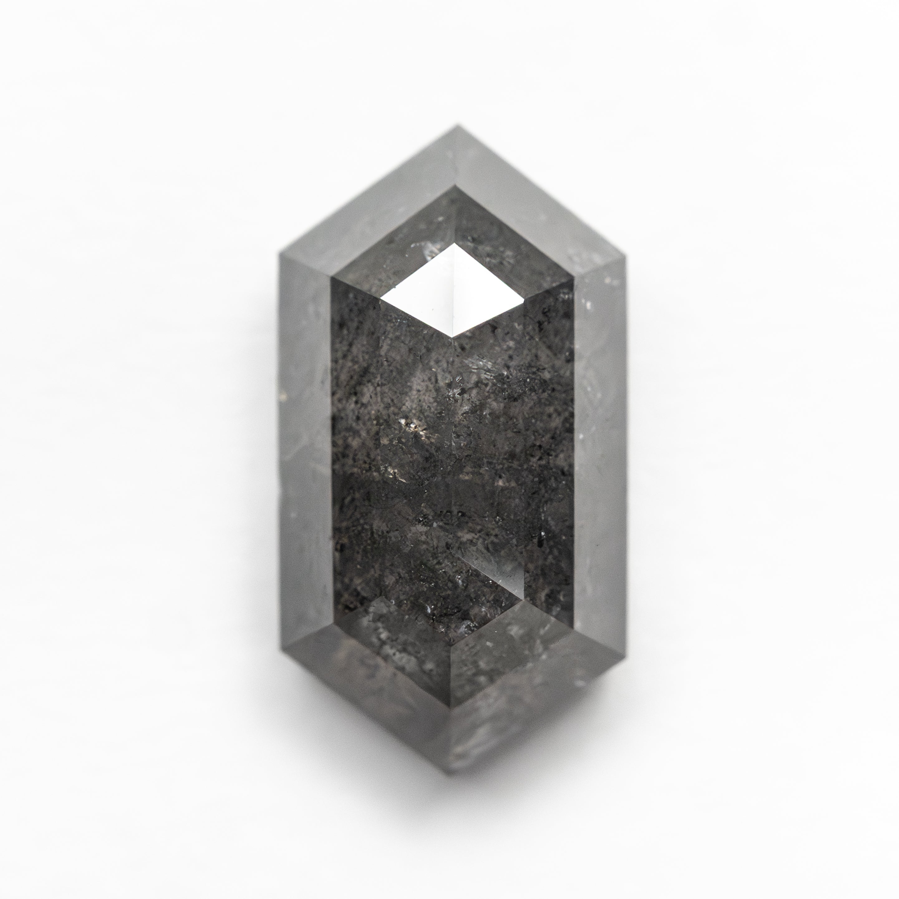2.87ct 11.74x6.26x3.89mm Hexagon Rosecut 27548-05-Staghead Designs