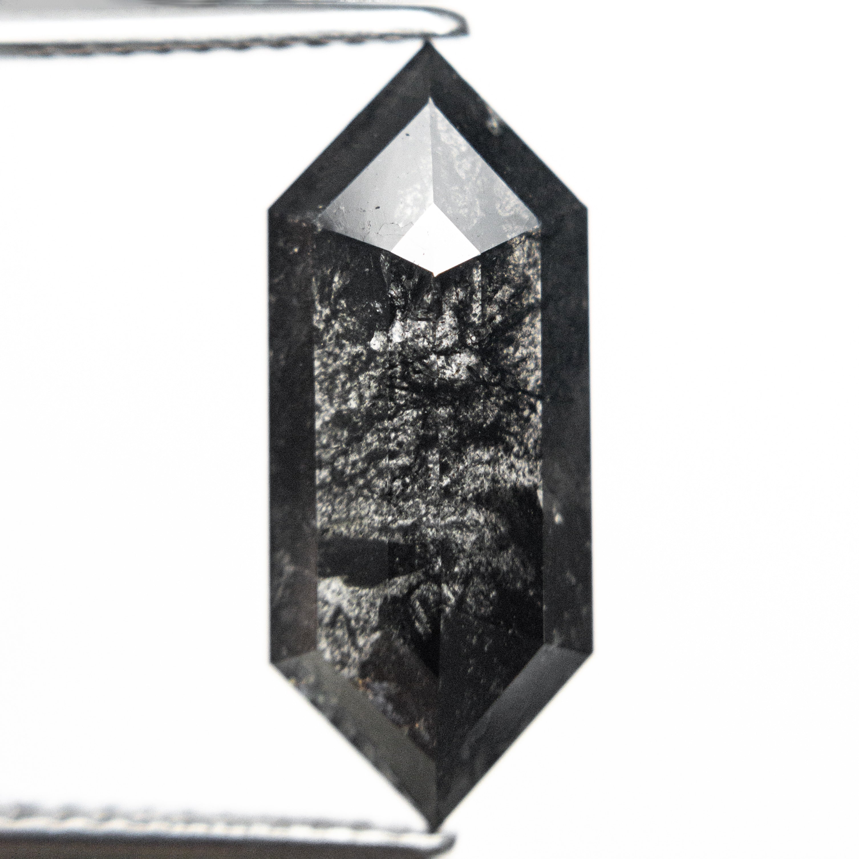 4.03ct 17.48x7.3x3.35mm Hexagon Rosecut 27549-01-Staghead Designs