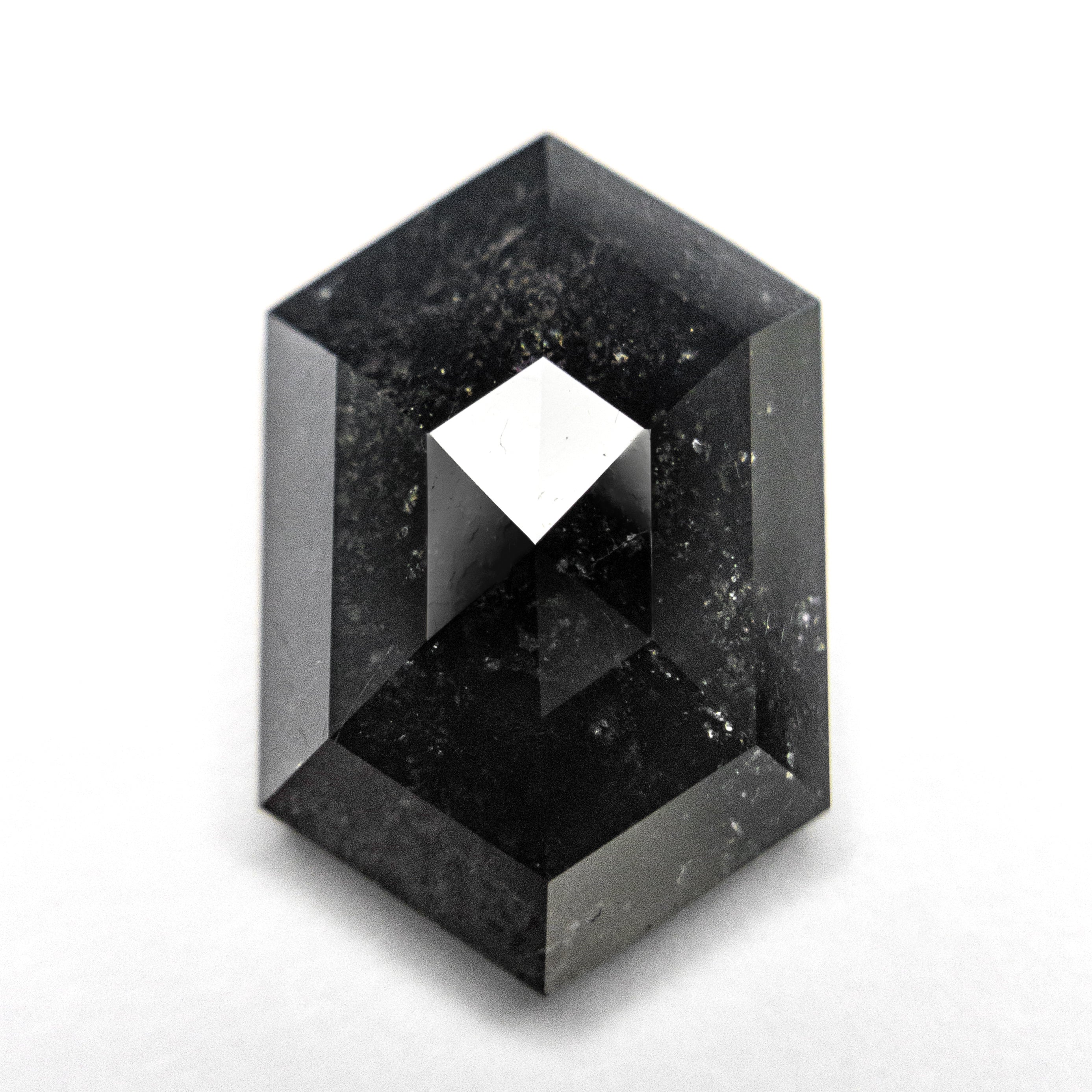 4.20ct 14.12x9.13x3.55mm Hexagon Rosecut 27549-02-Staghead Designs
