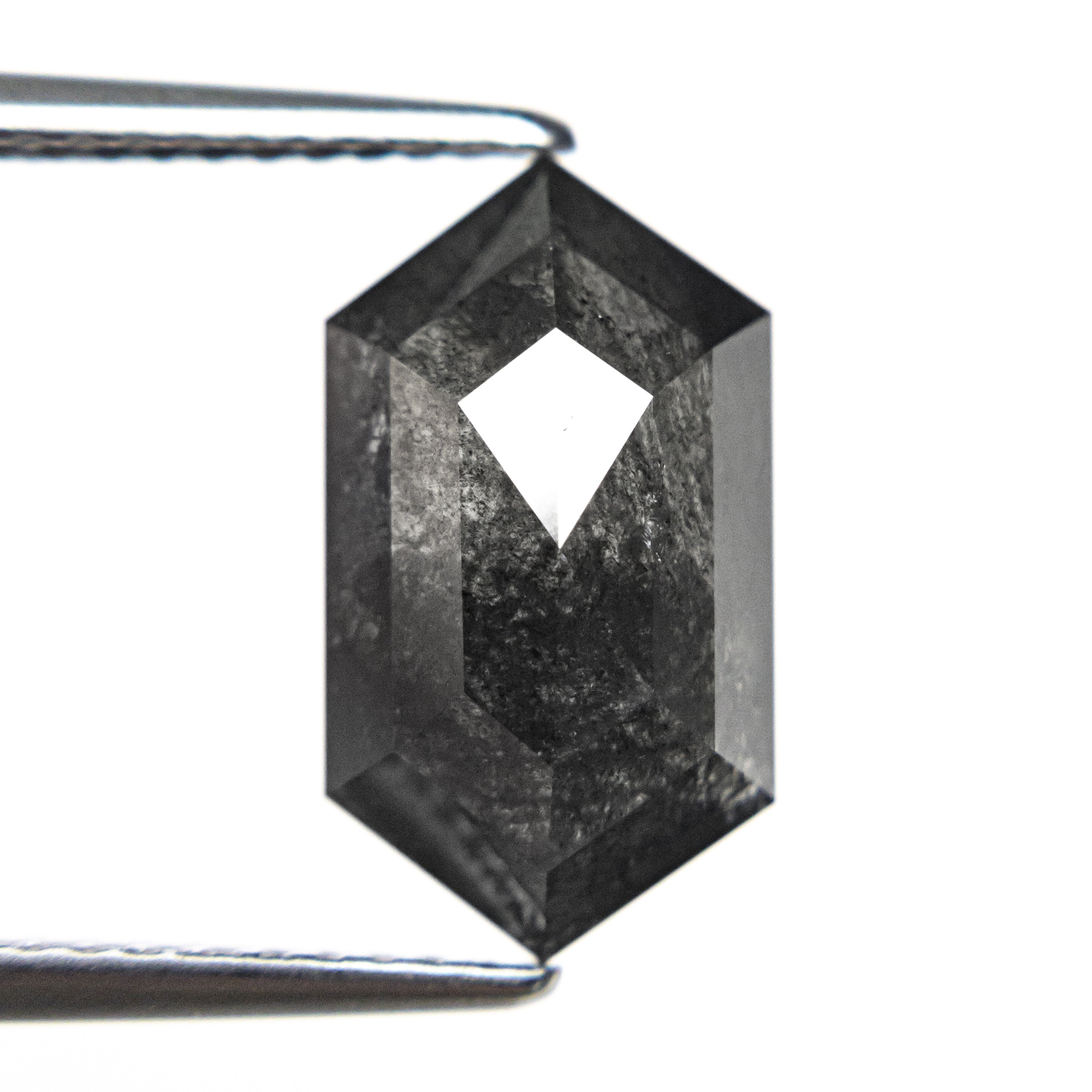 3.92ct 13.55x7.57x4.34mm Hexagon Rosecut 27549-03-Staghead Designs
