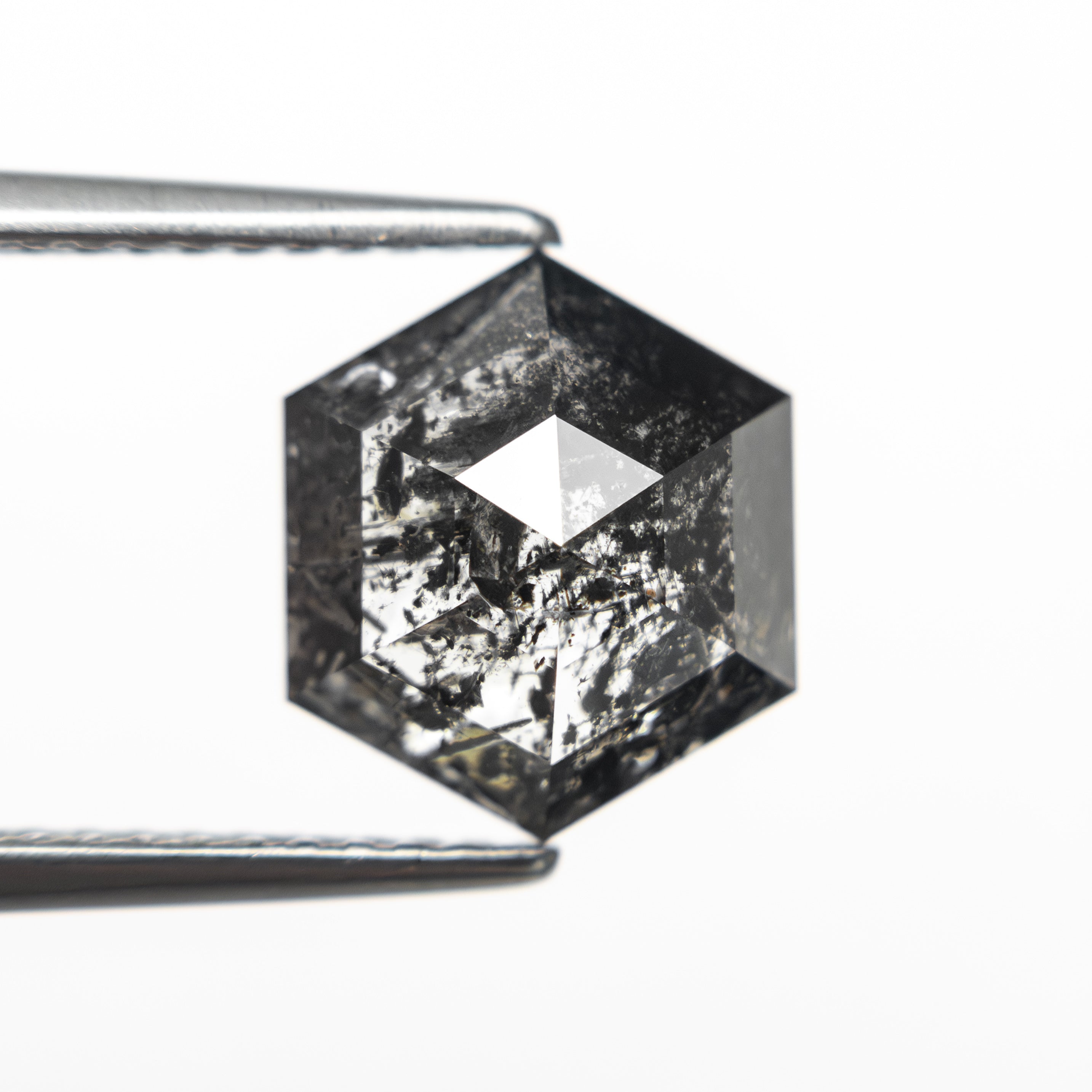 3.30ct 9.87x8.58x4.80mm Hexagon Rosecut 27550-01-Staghead Designs